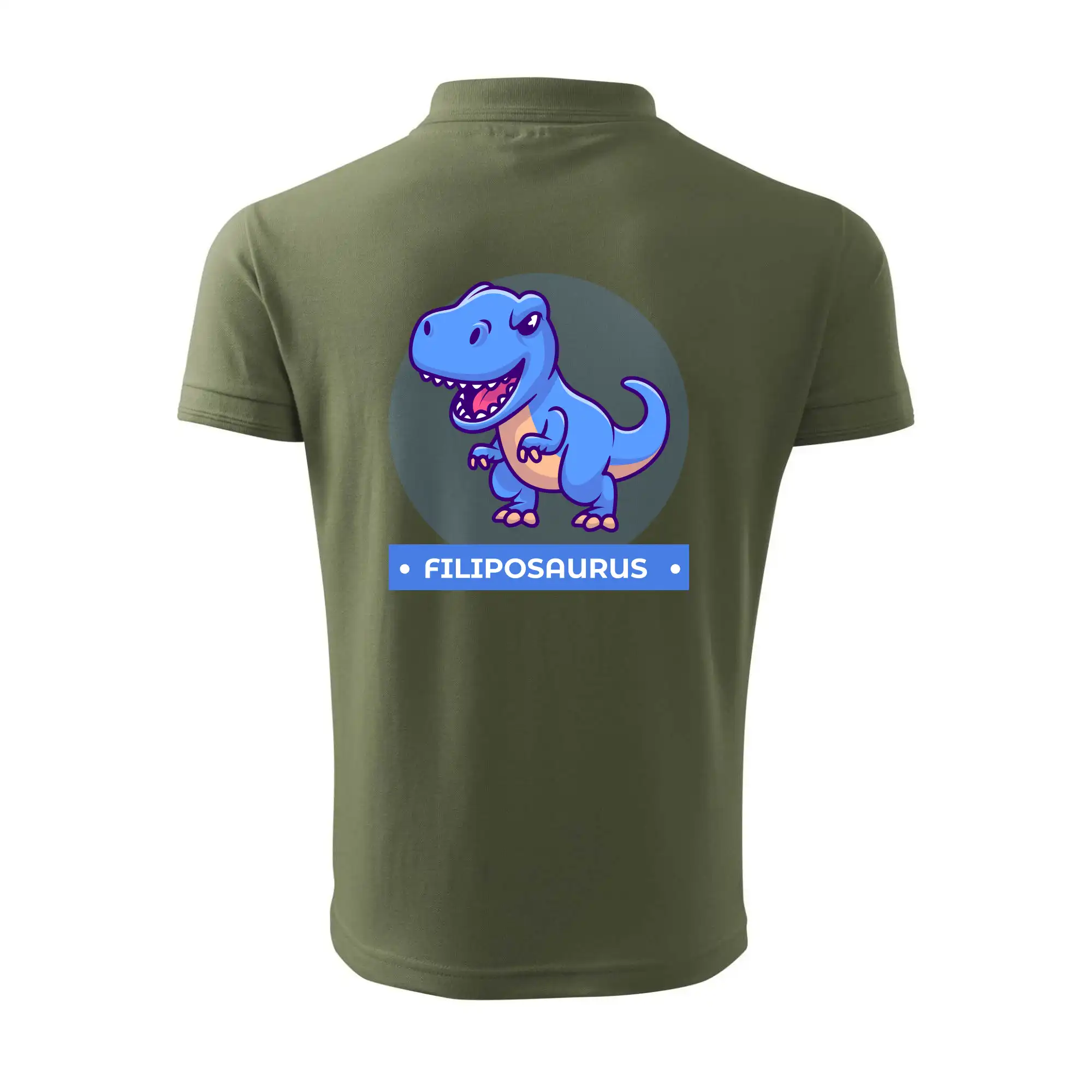 Dinosauří jména - modrý dinosaurus