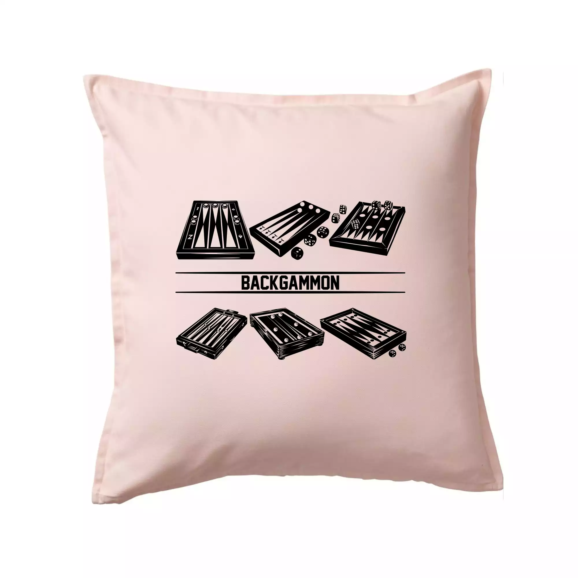 Backgammon černý set