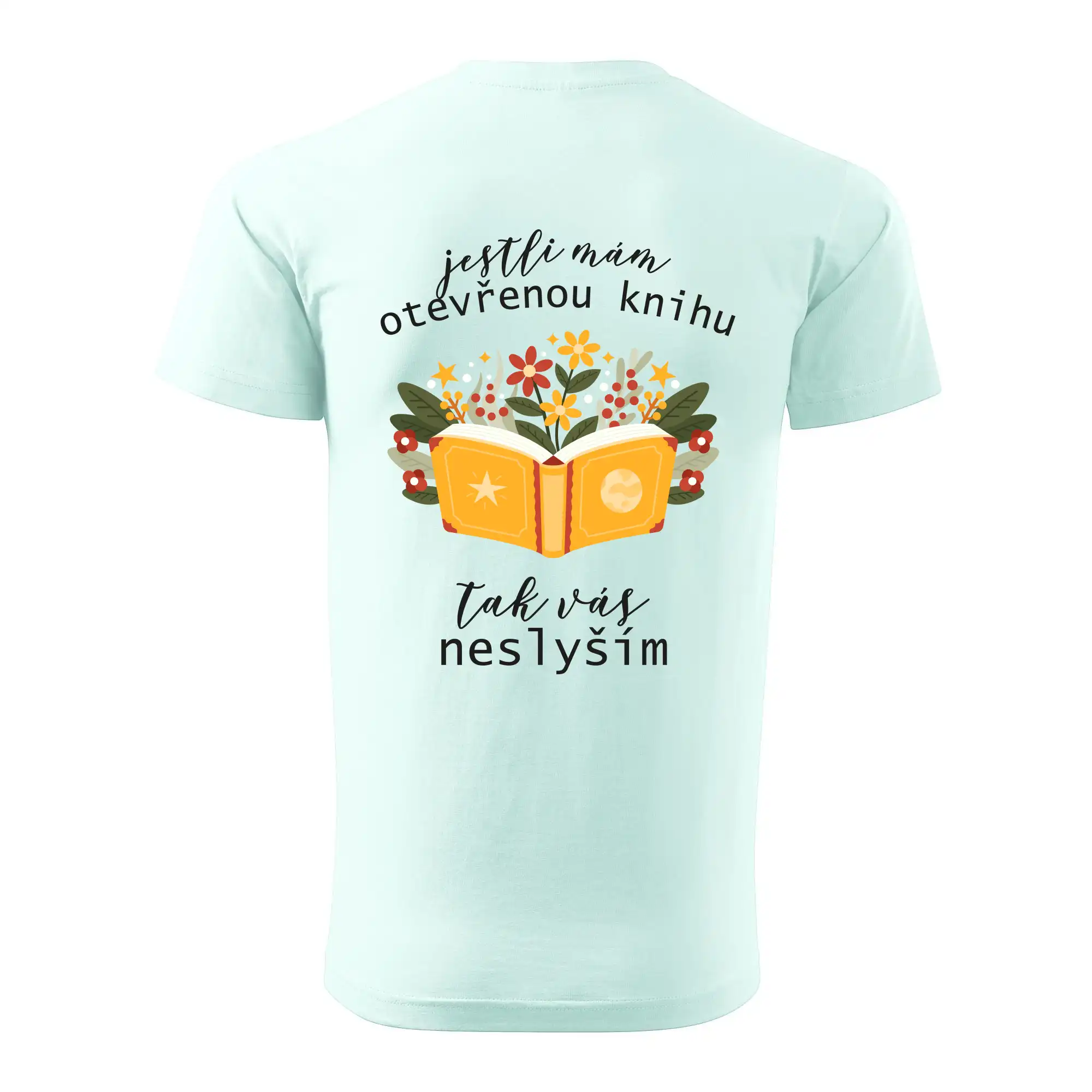 Jestli mám otevřenou knihu, tak vás neslyším