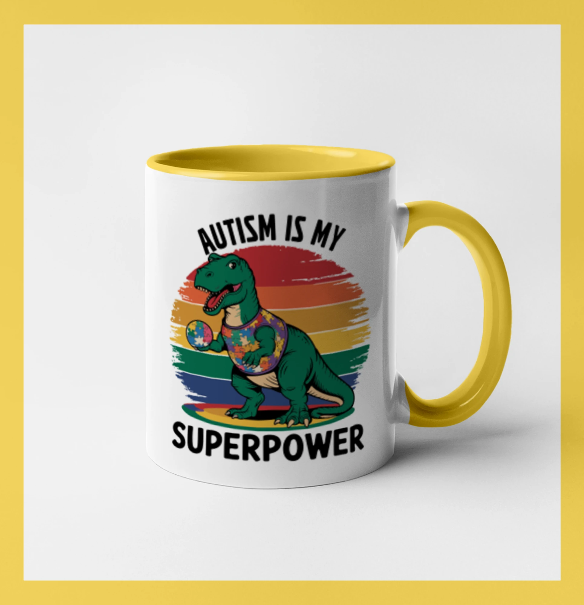 Dinousarus a puzzle  Autism is my superpower