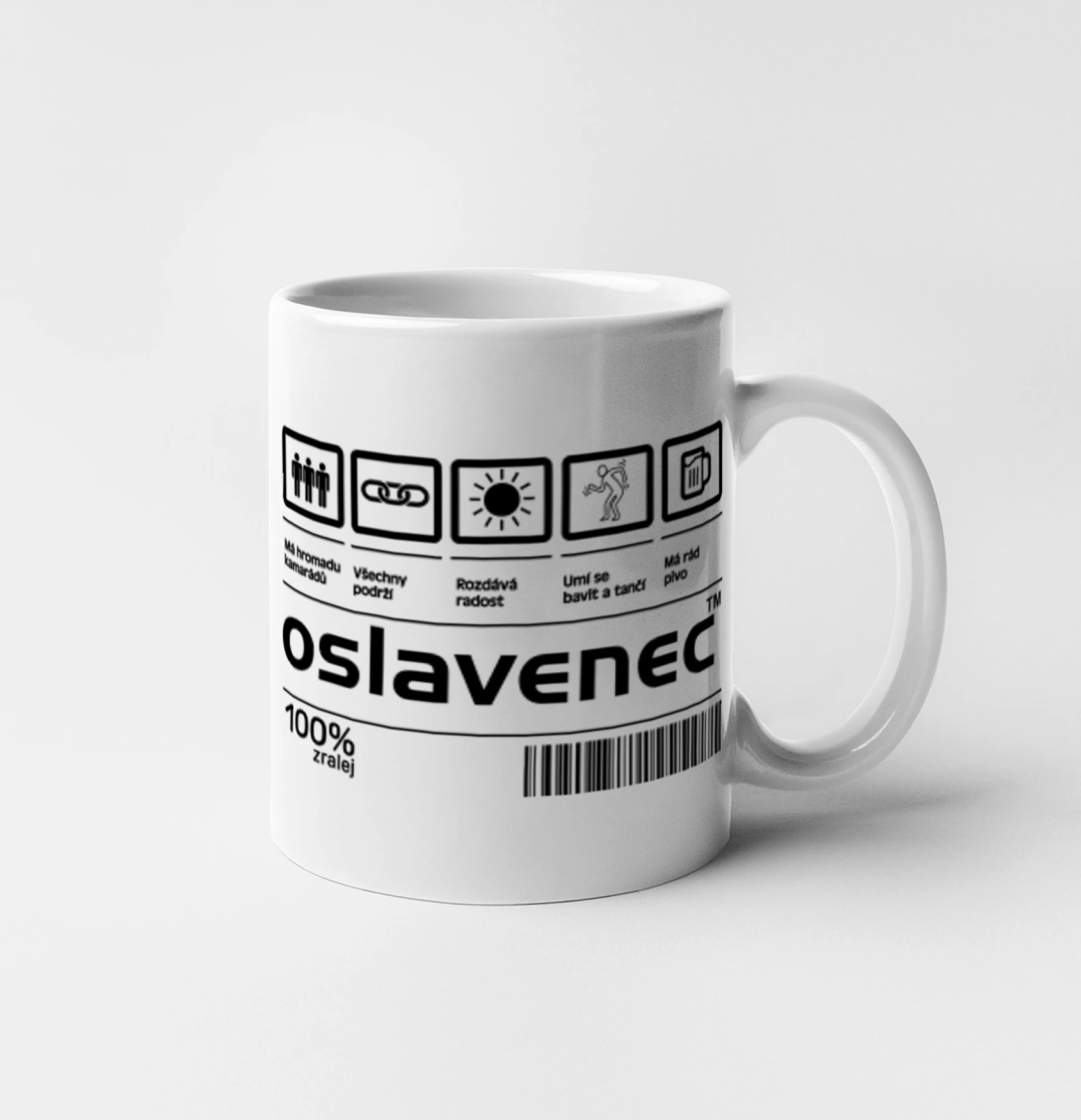 Čárový kód - Oslavenec