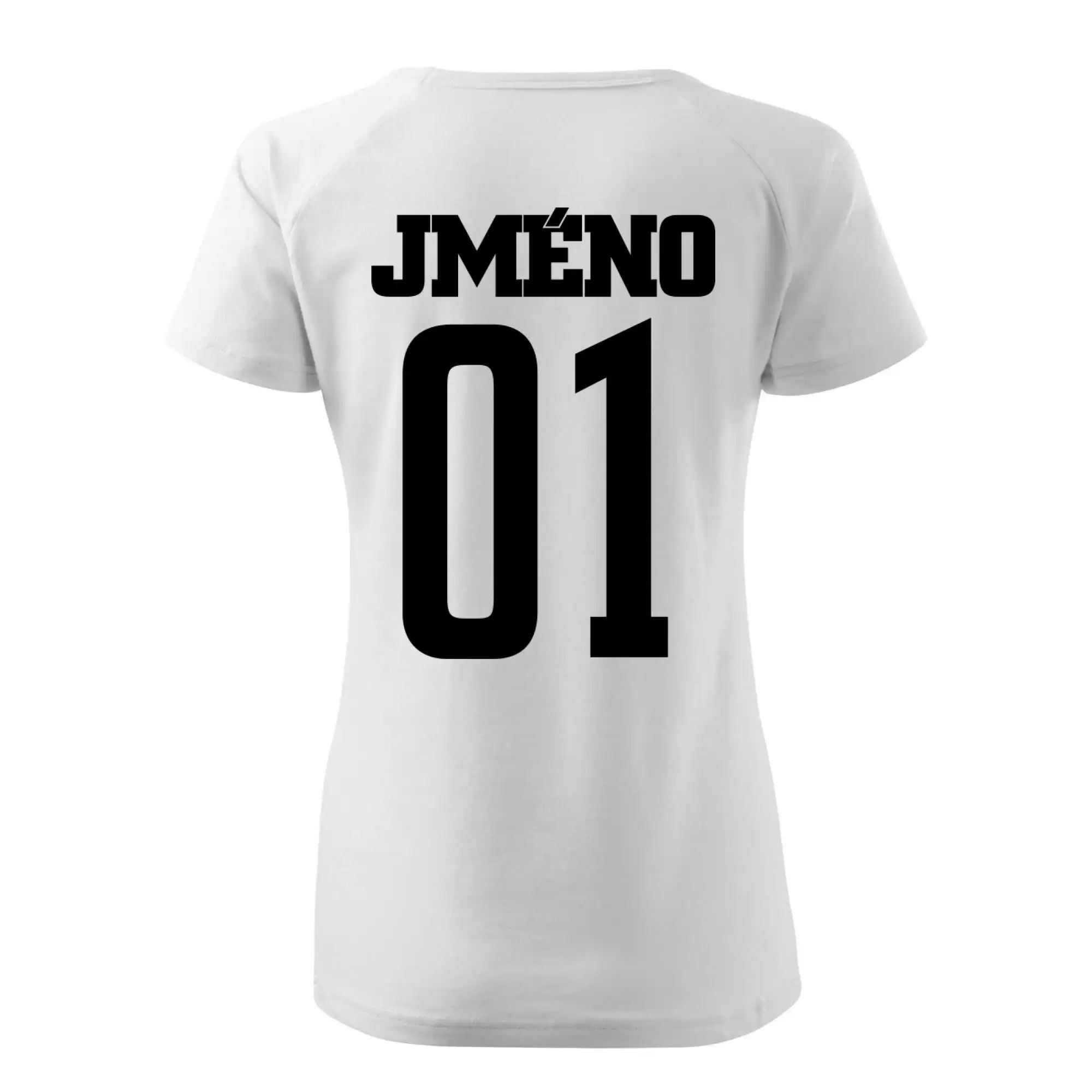 Fotbalový dres - vlastní jméno a číslo