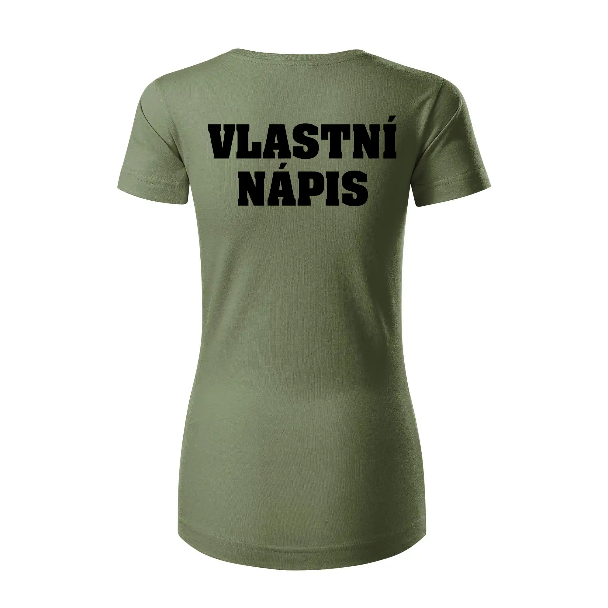 Hvězda života - vlastní nápis vpředu a vzadu