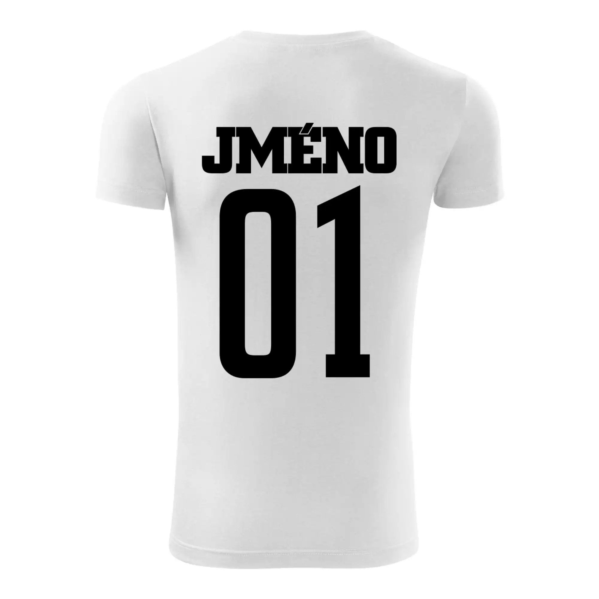 Fotbalový dres - vlastní jméno a číslo