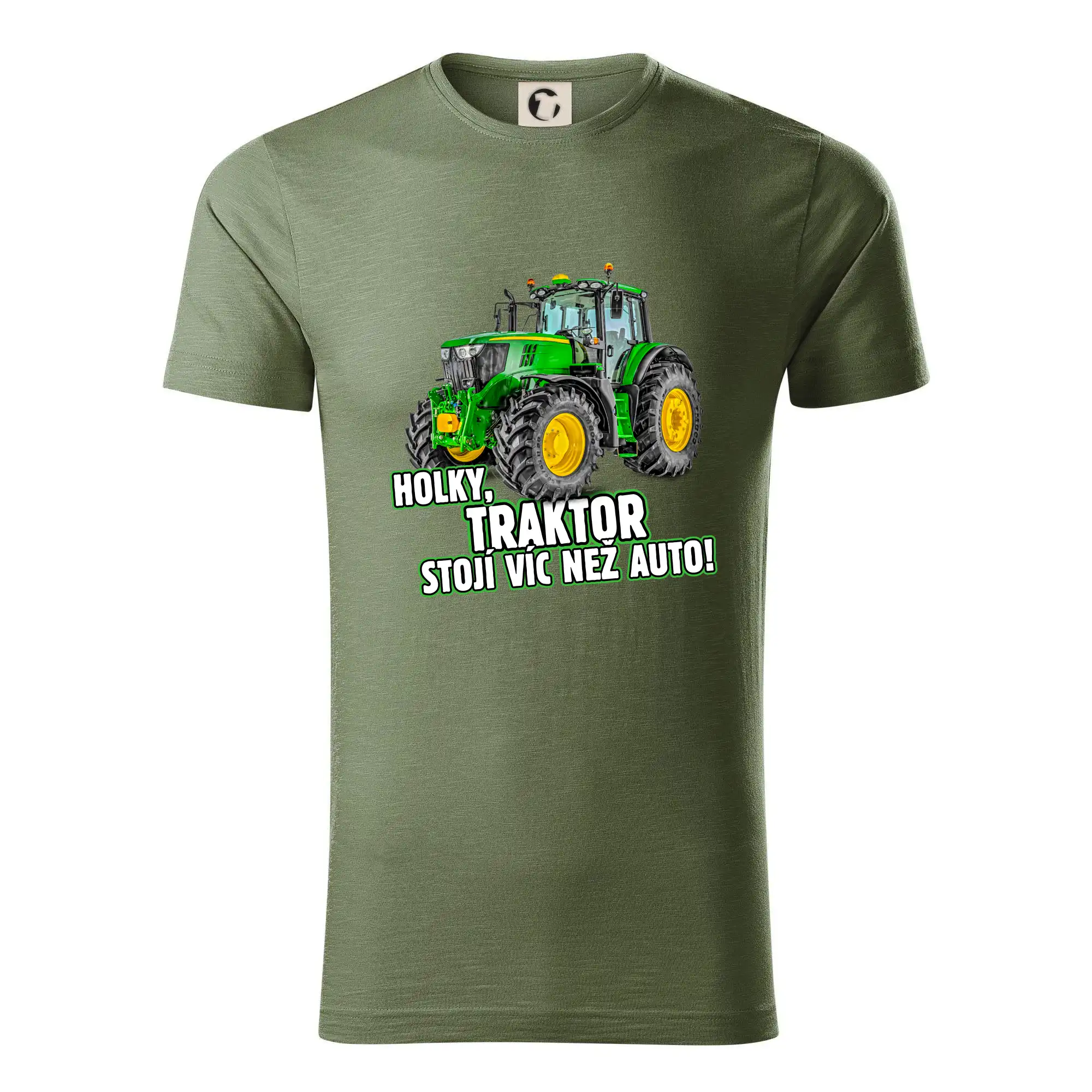 Holky, traktor stojí víc než auto