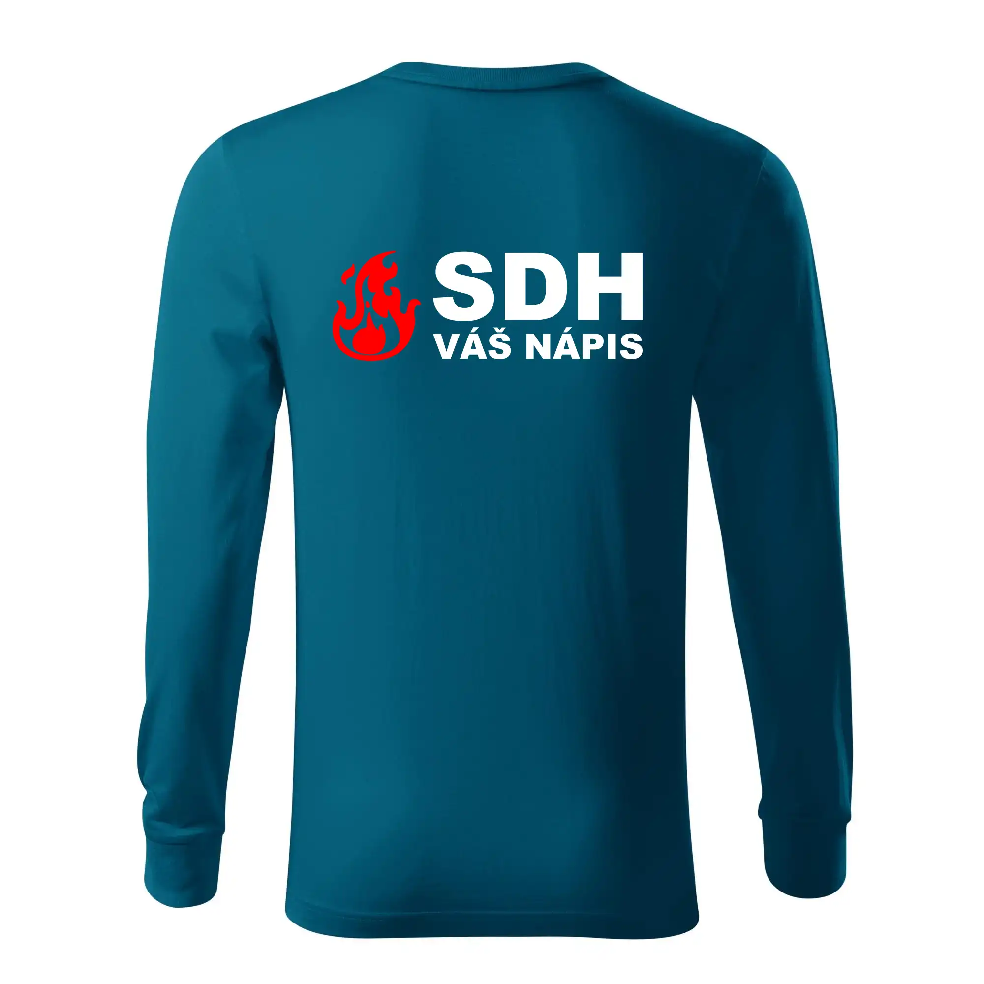 SDH nápis (oheň, firesport, název sboru - vlastní nápis)