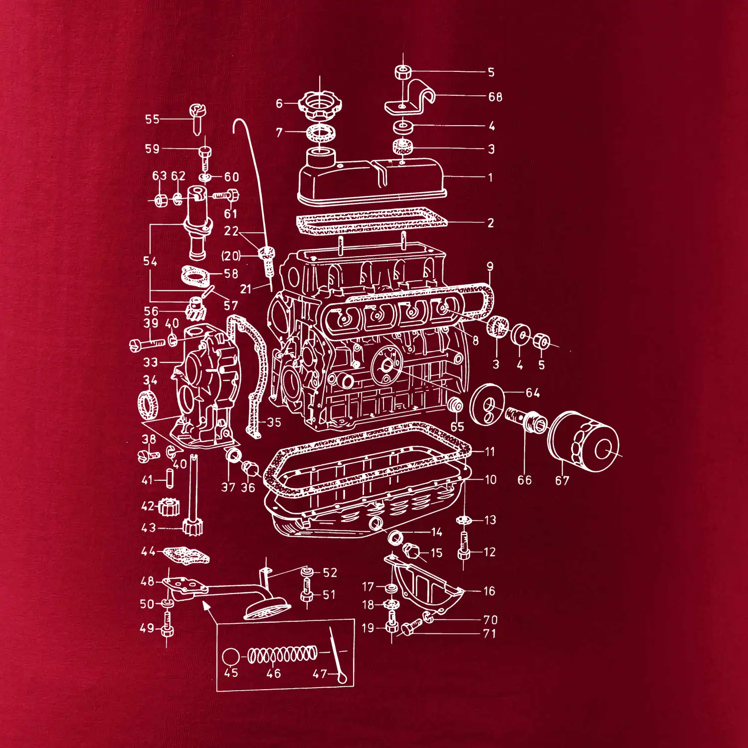 Motor škoda 105-136