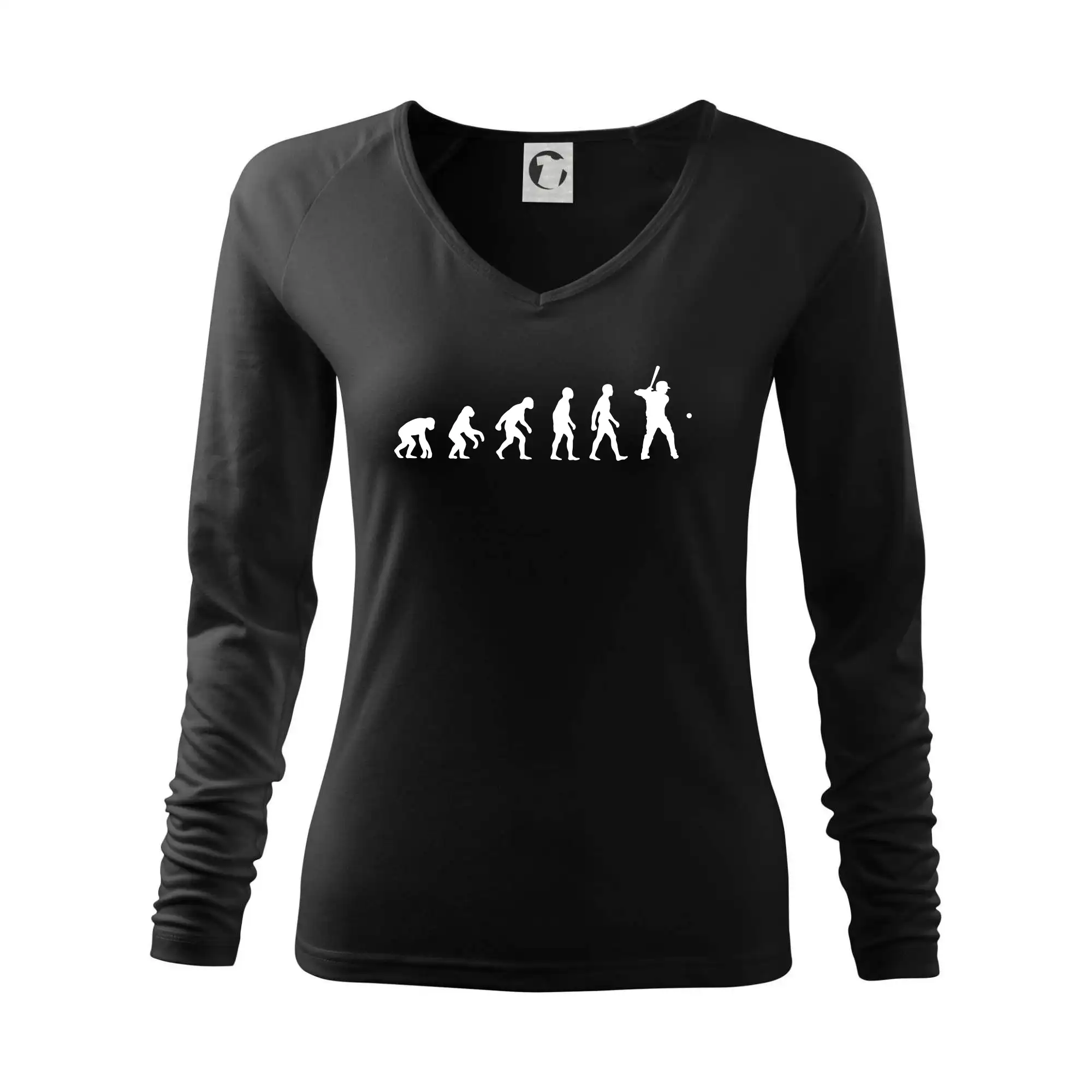 Evoluce baseball pálkař nápřah + míček