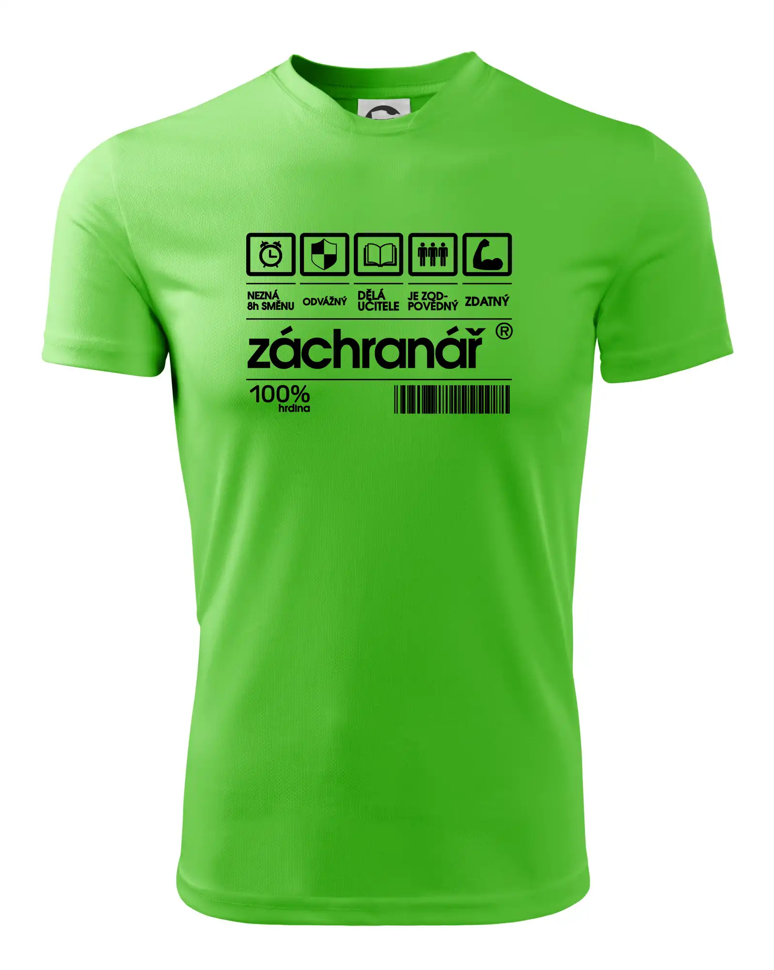 Čárový kód záchranář