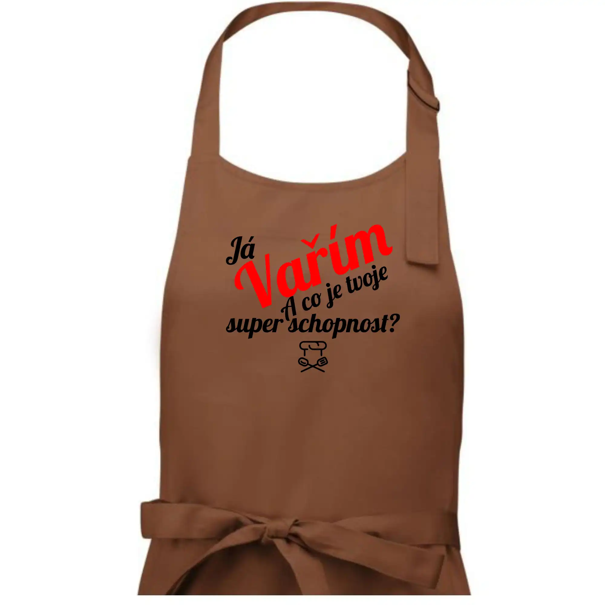 Já vařím - tvoje superschopnost? šikmý nápis