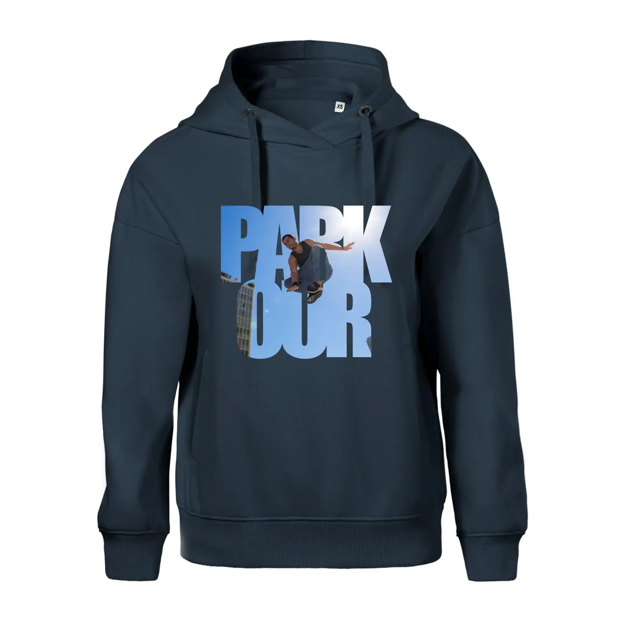 Parkour nápis nebe