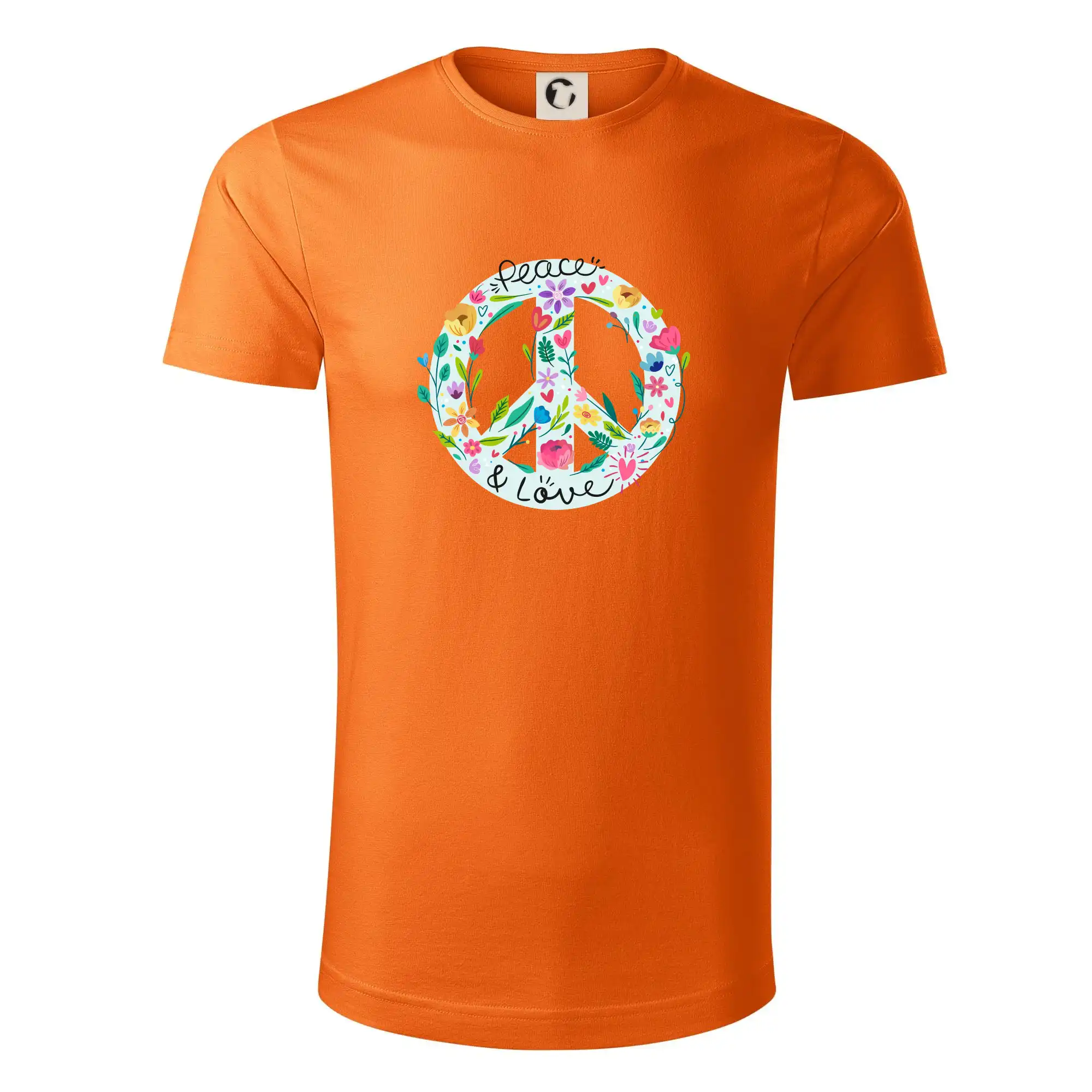 Peace and love symbol
