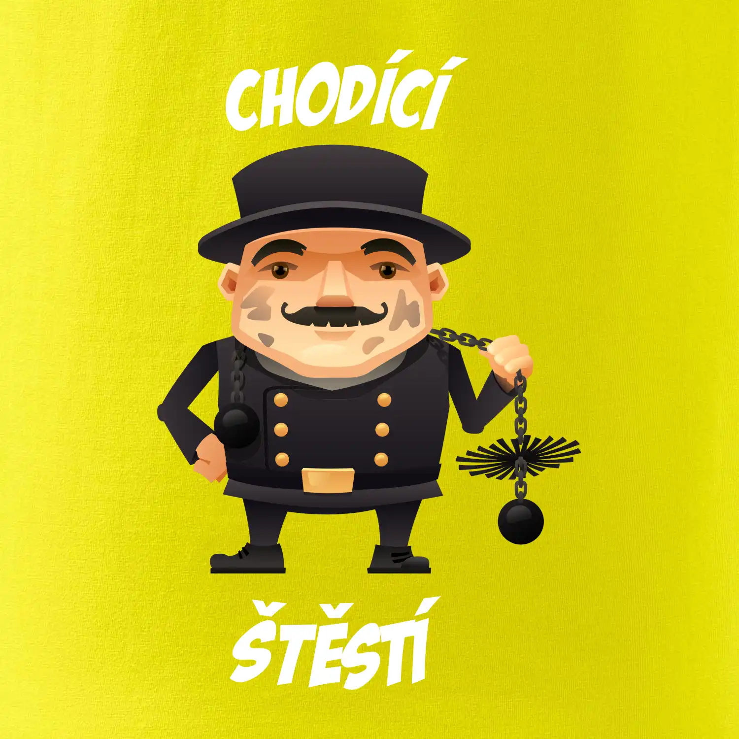 Kominík chodící štěstí
