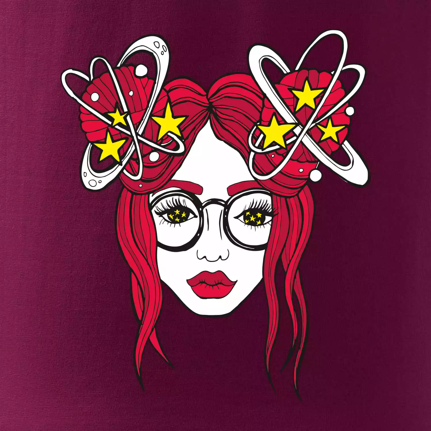 Magická červenovláska (Pecka design)