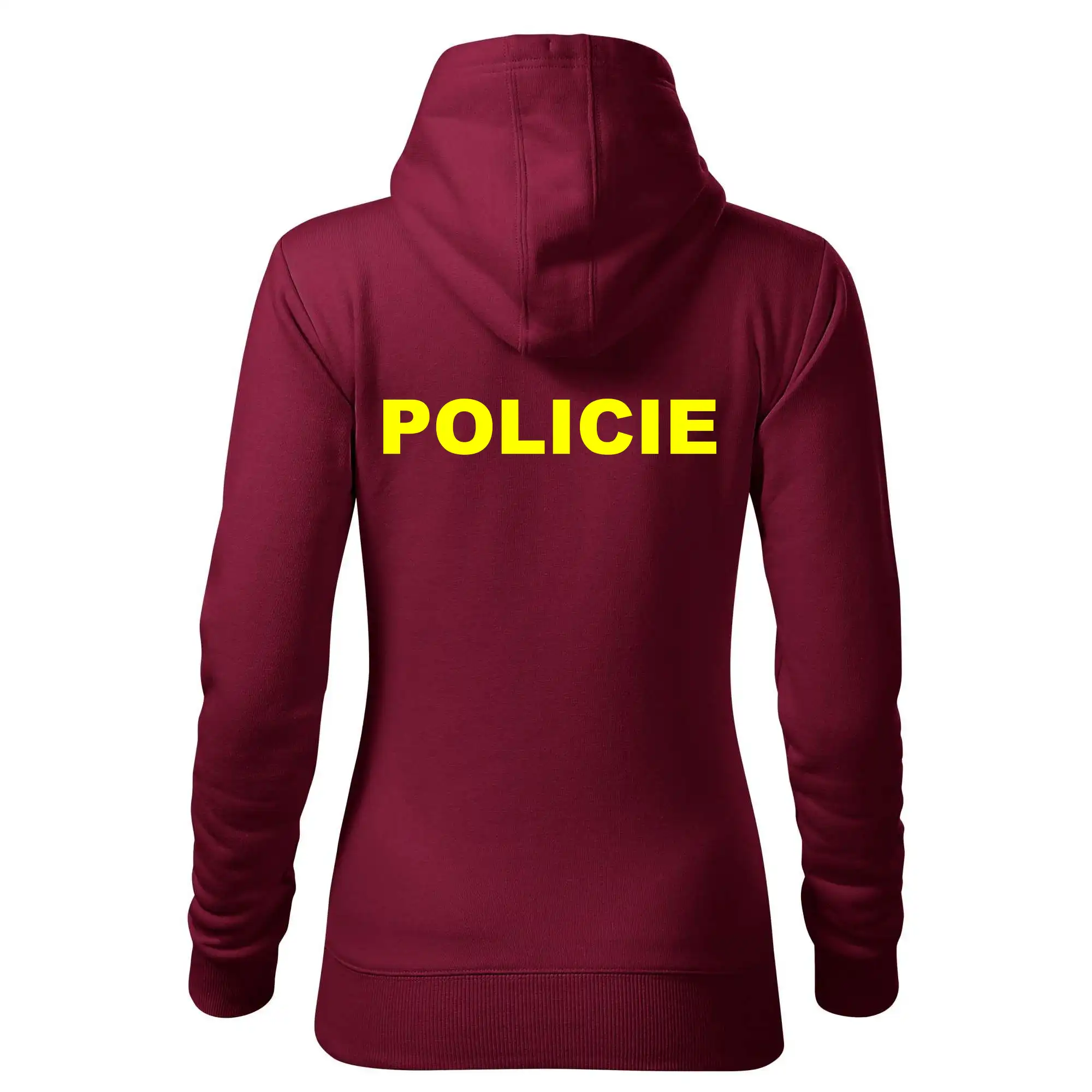 Policie Nápis žlutý
