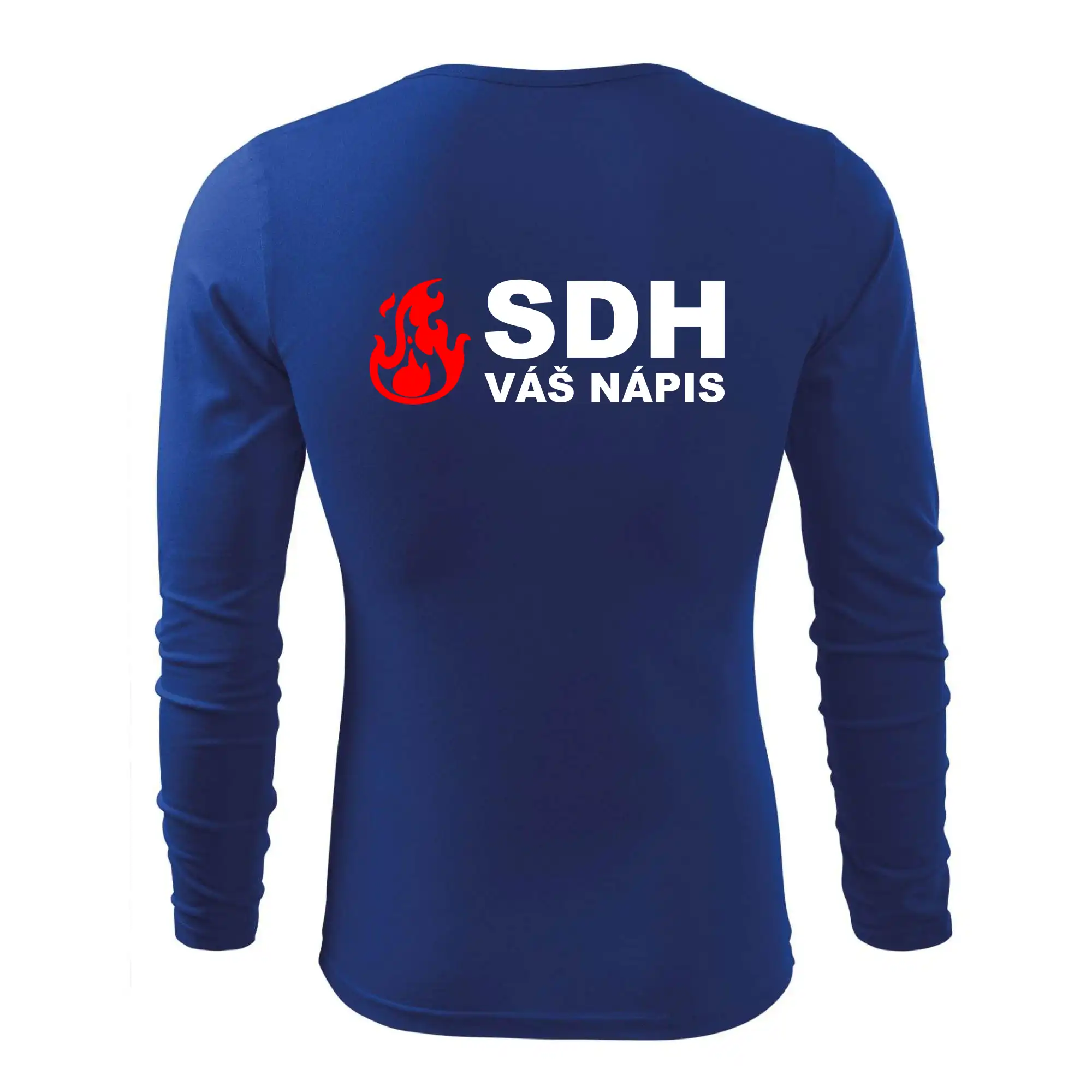SDH nápis (oheň, firesport, název sboru - vlastní nápis)