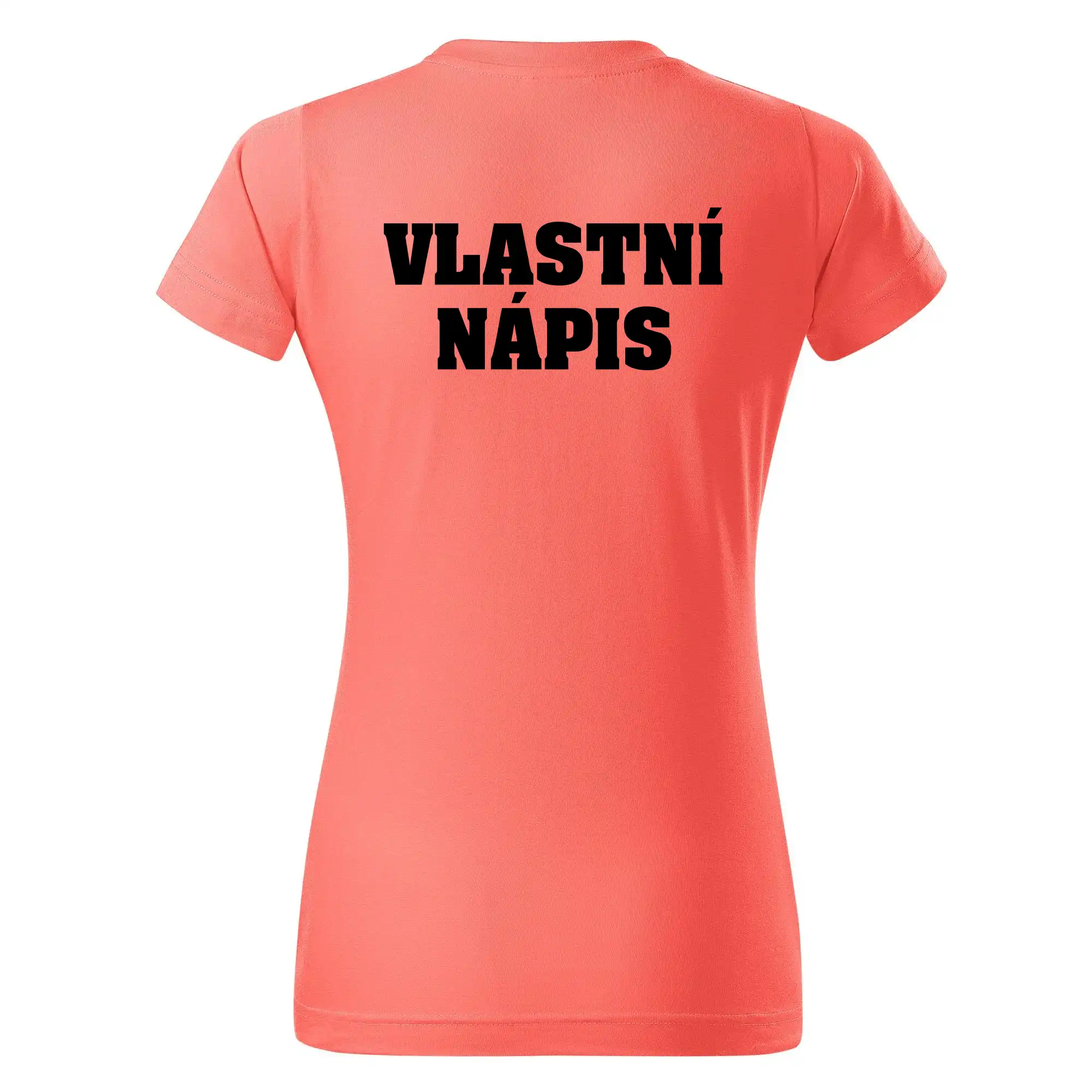 Hvězda života - vlastní nápis vpředu a vzadu