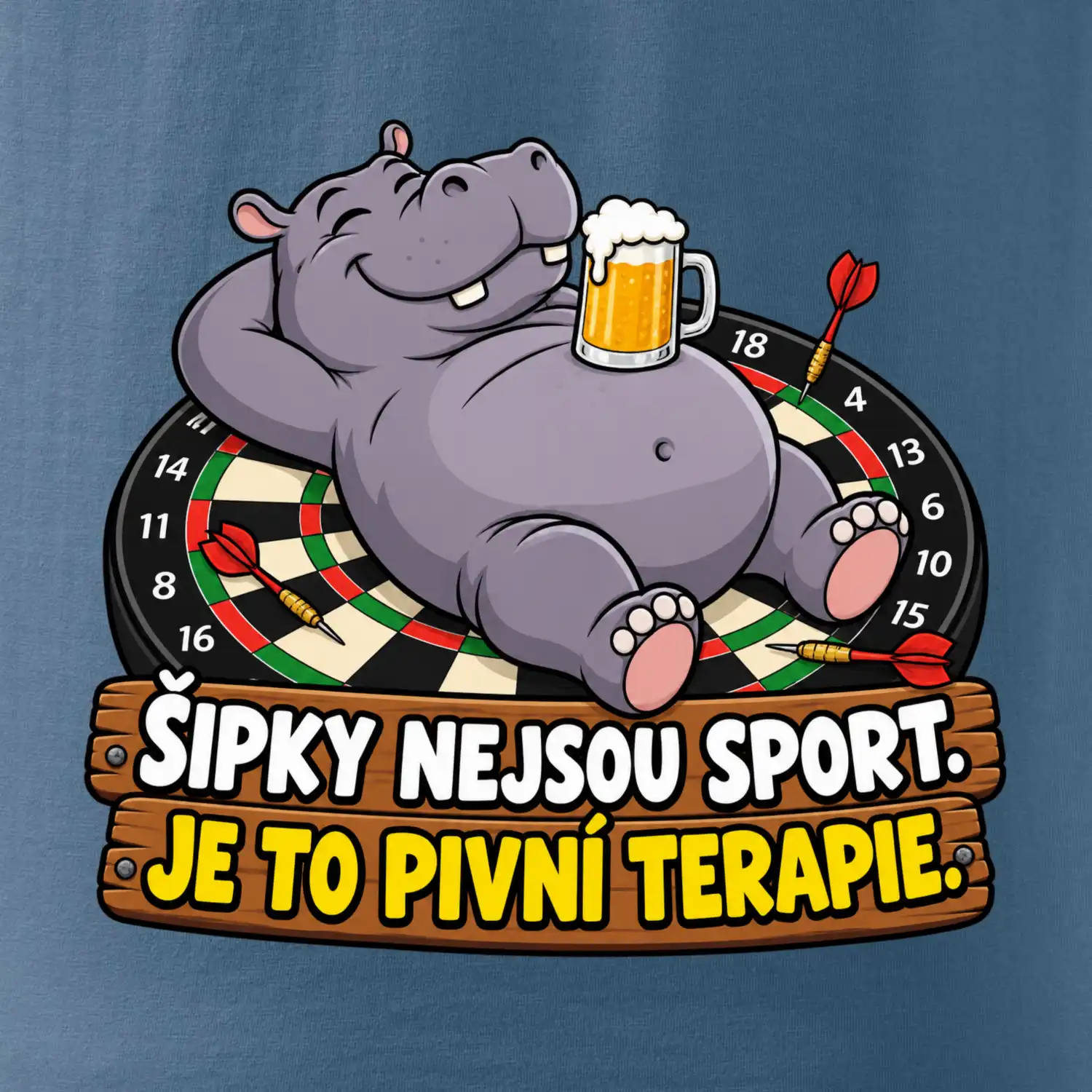 ŠIpky nejsou sport. Je to pivní terapie