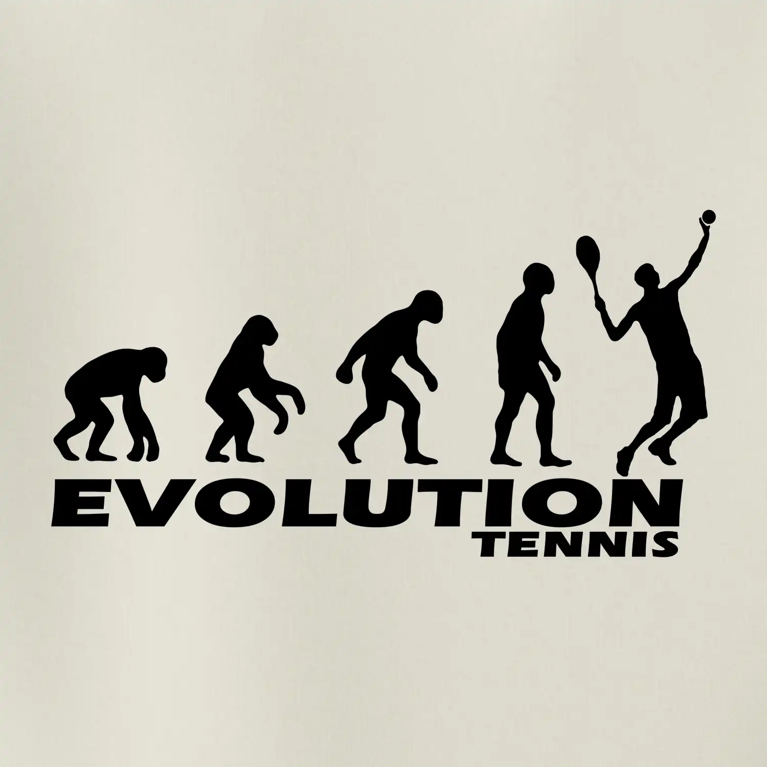 Evoluce tenis kluk