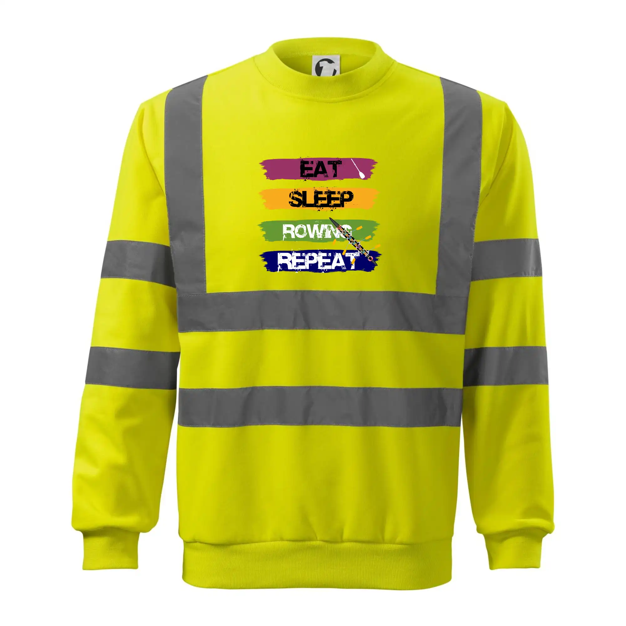 Eat sleep rowing repeat barevné