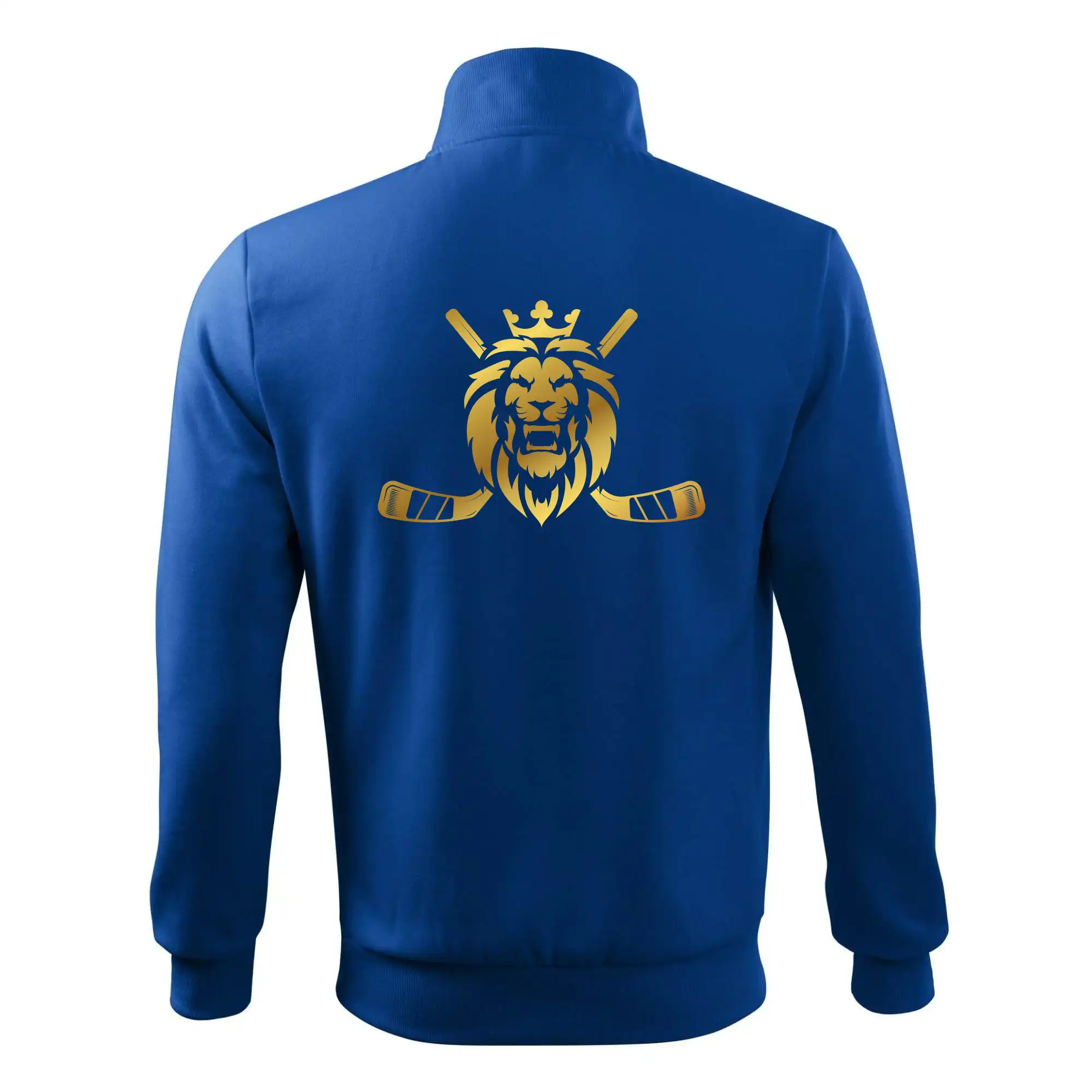 Lev s hokejkami - zlatý potisk