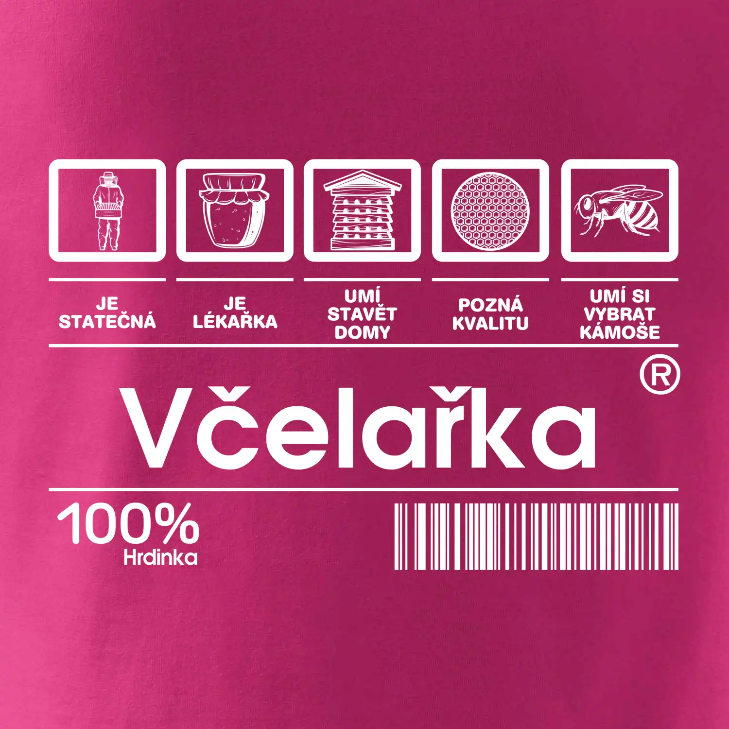 Čárový kód včelařka