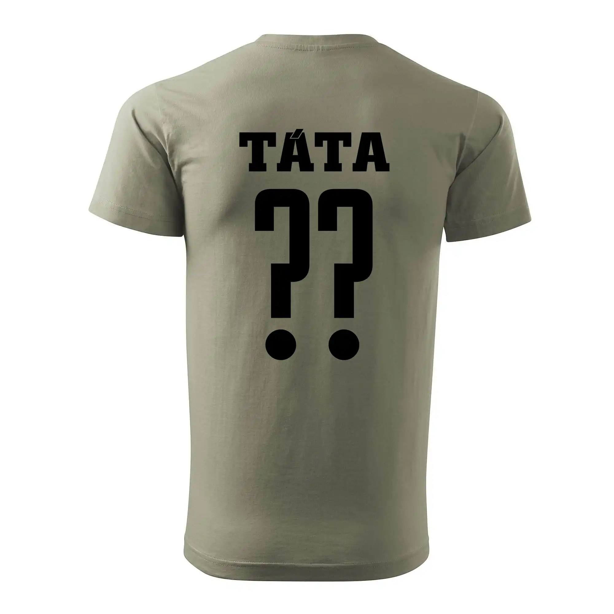 Táta - dres se jménem a číslem