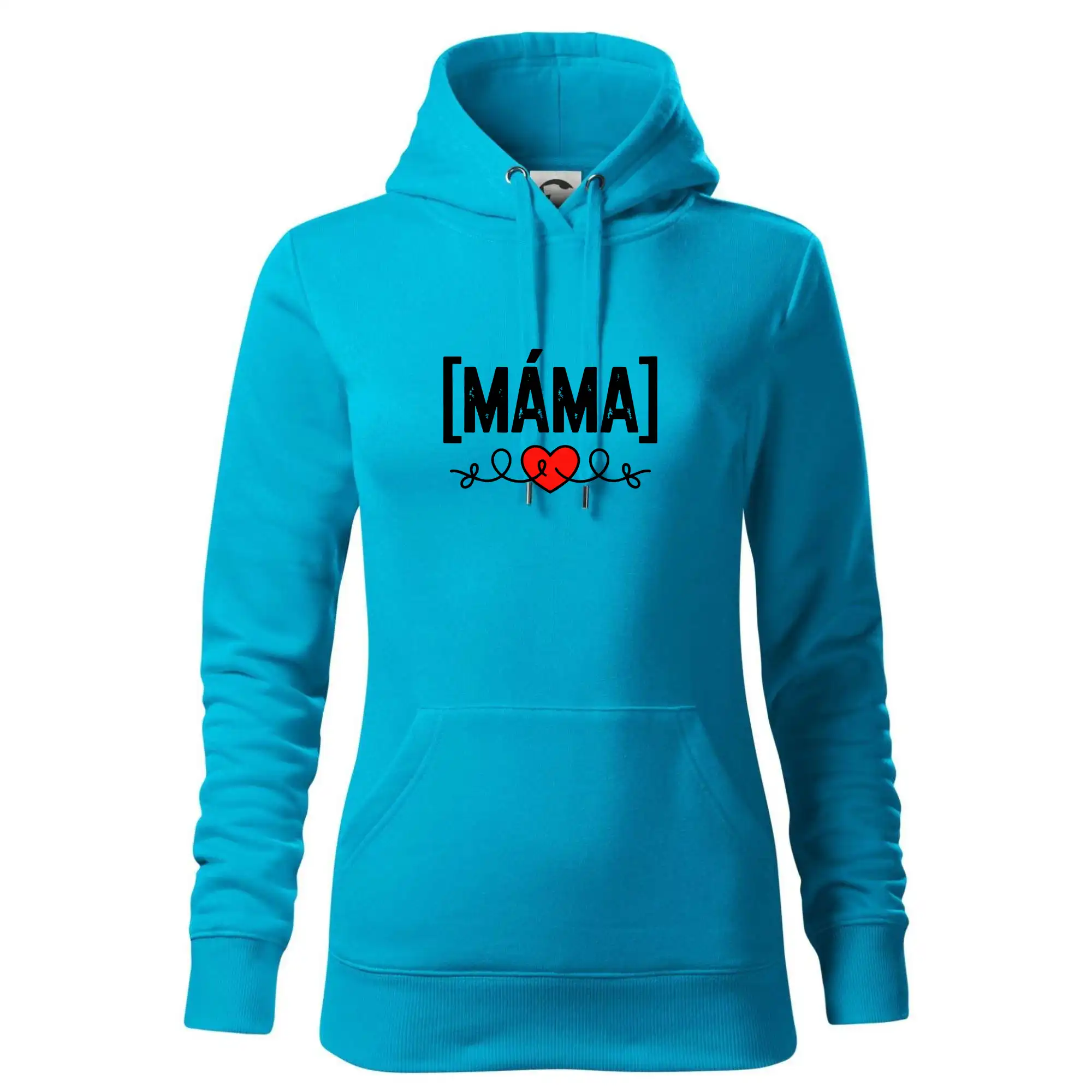 Nápis máma a srdce