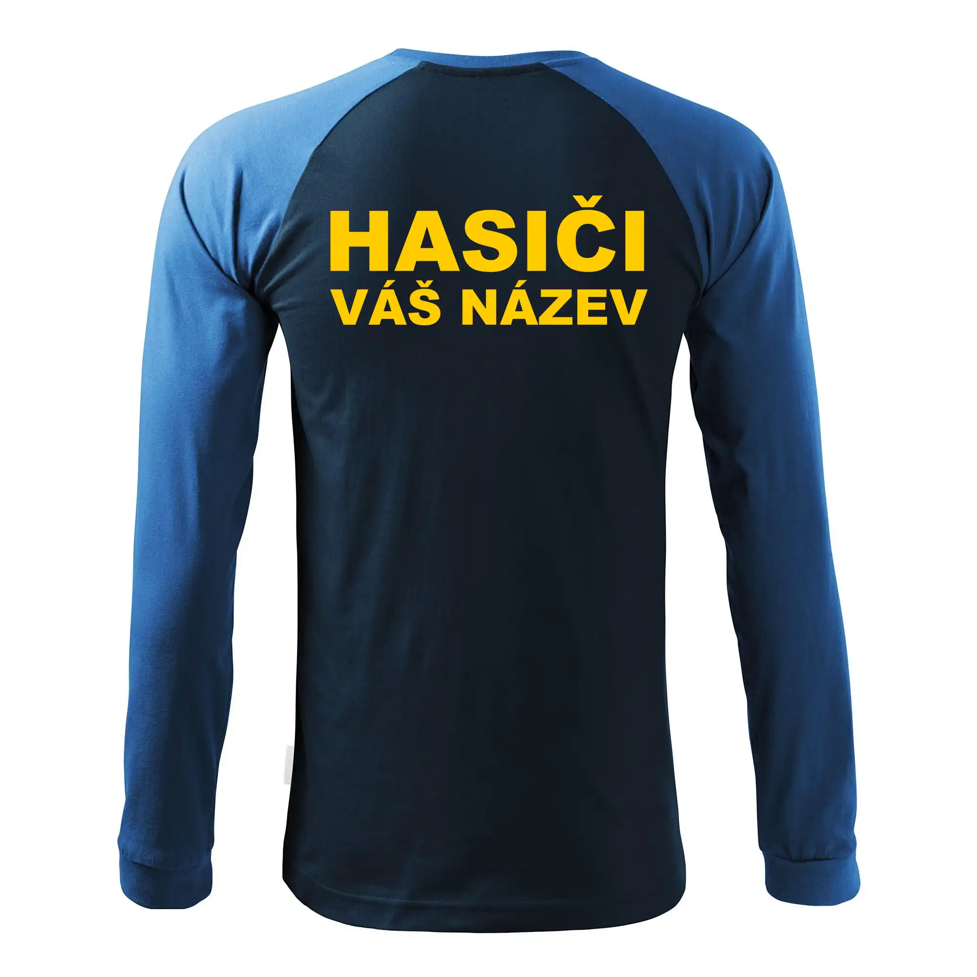 Hasiči - žlutý nápis - váš název sboru