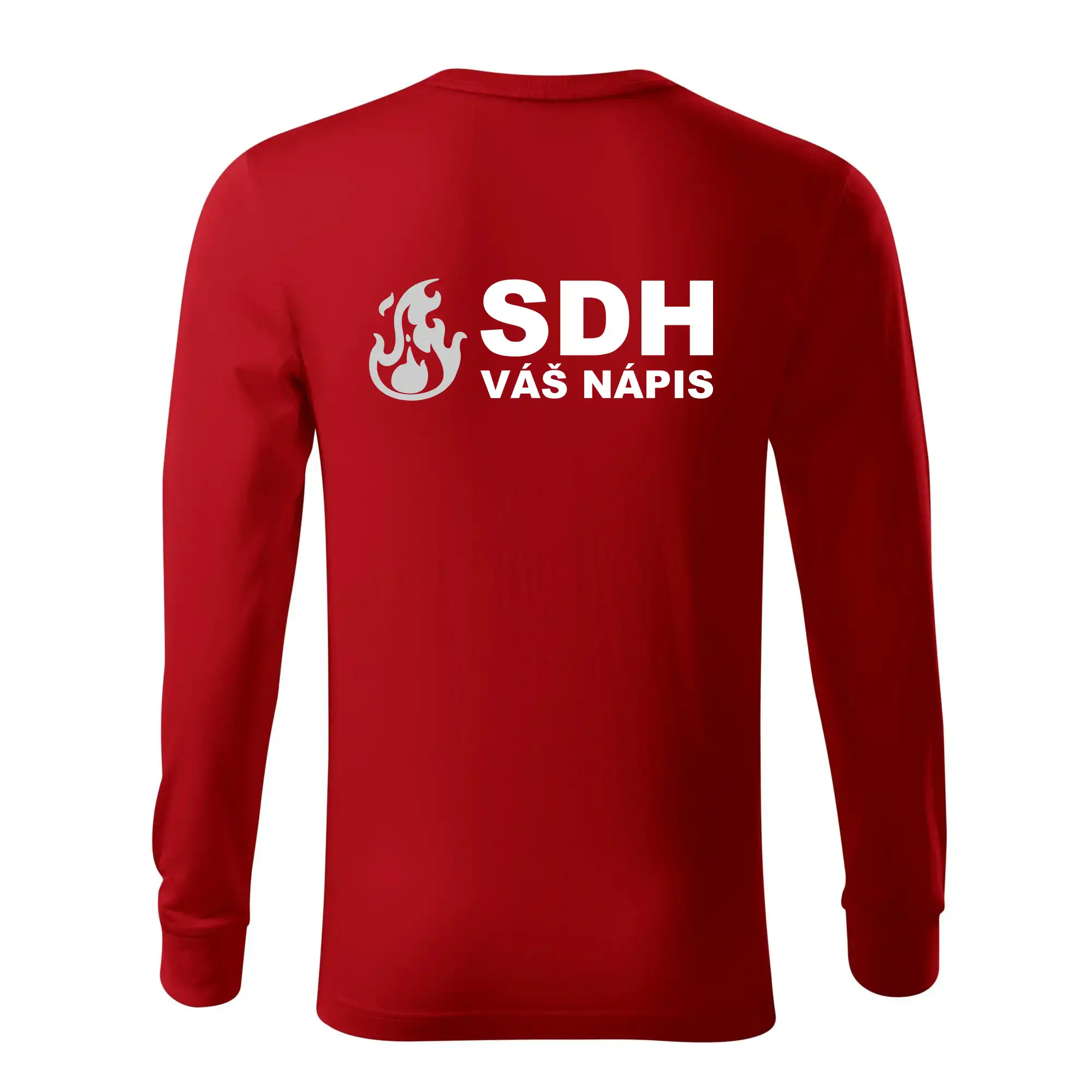 SDH REFLEXNÍ nápis (oheň, firesport, název sboru - vlastní nápis)
