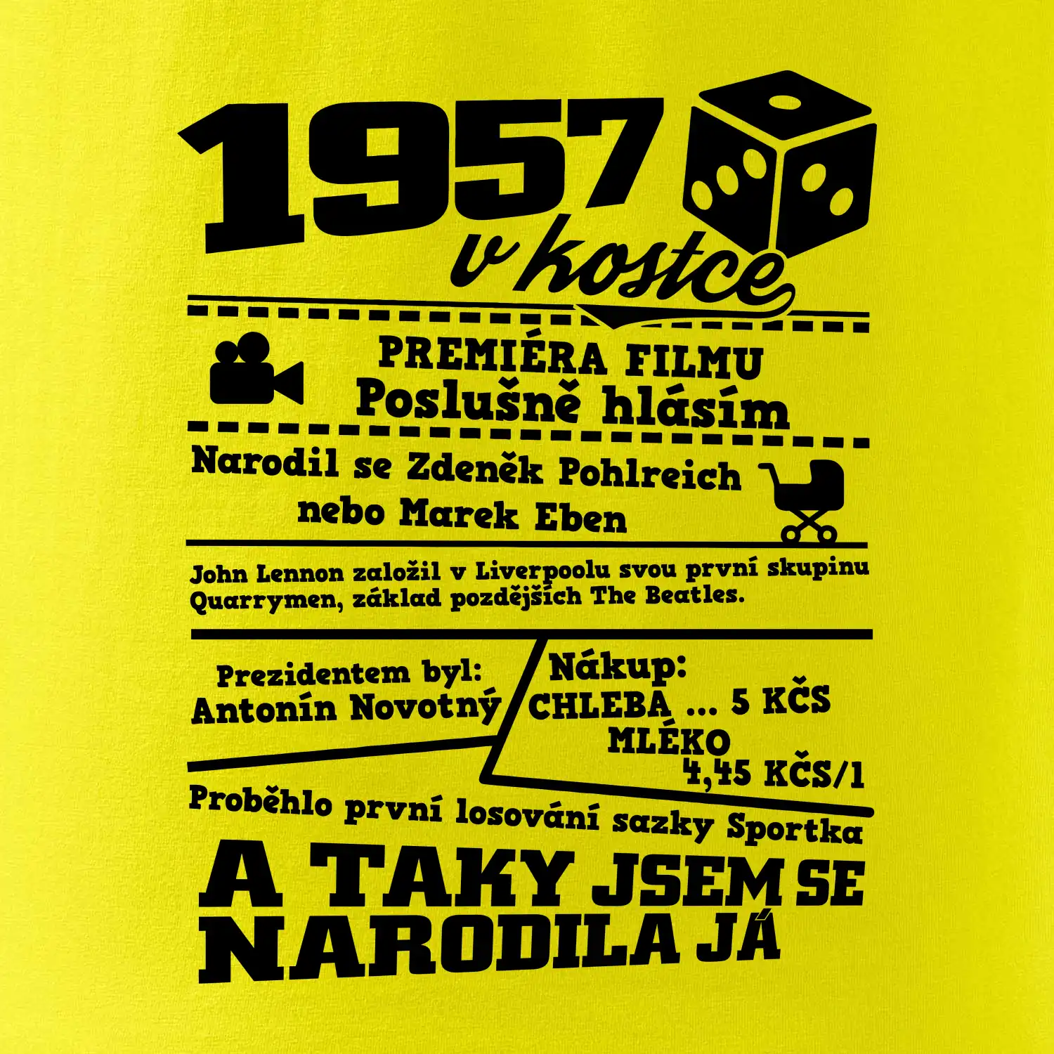 1957 v kostce