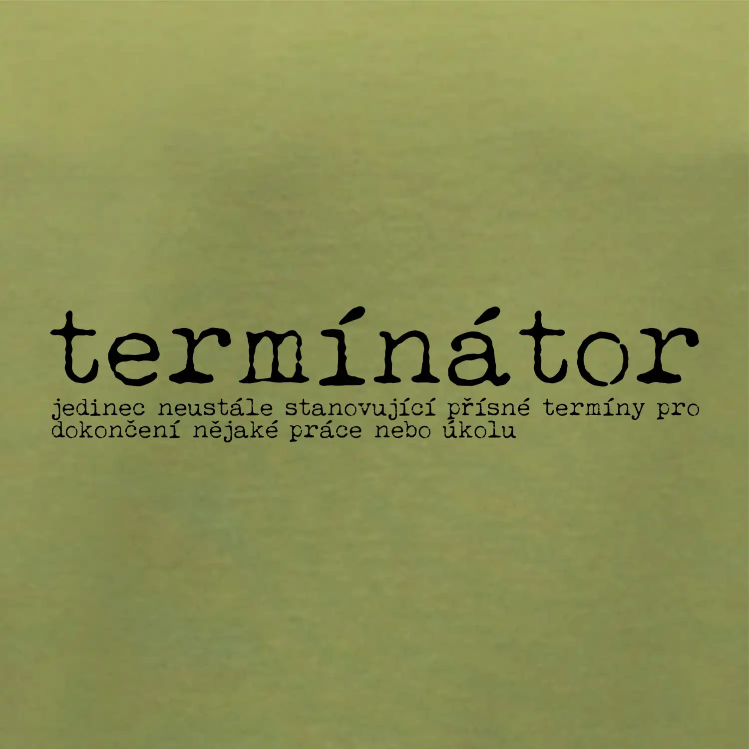 Čeština 2.0 - termínátor