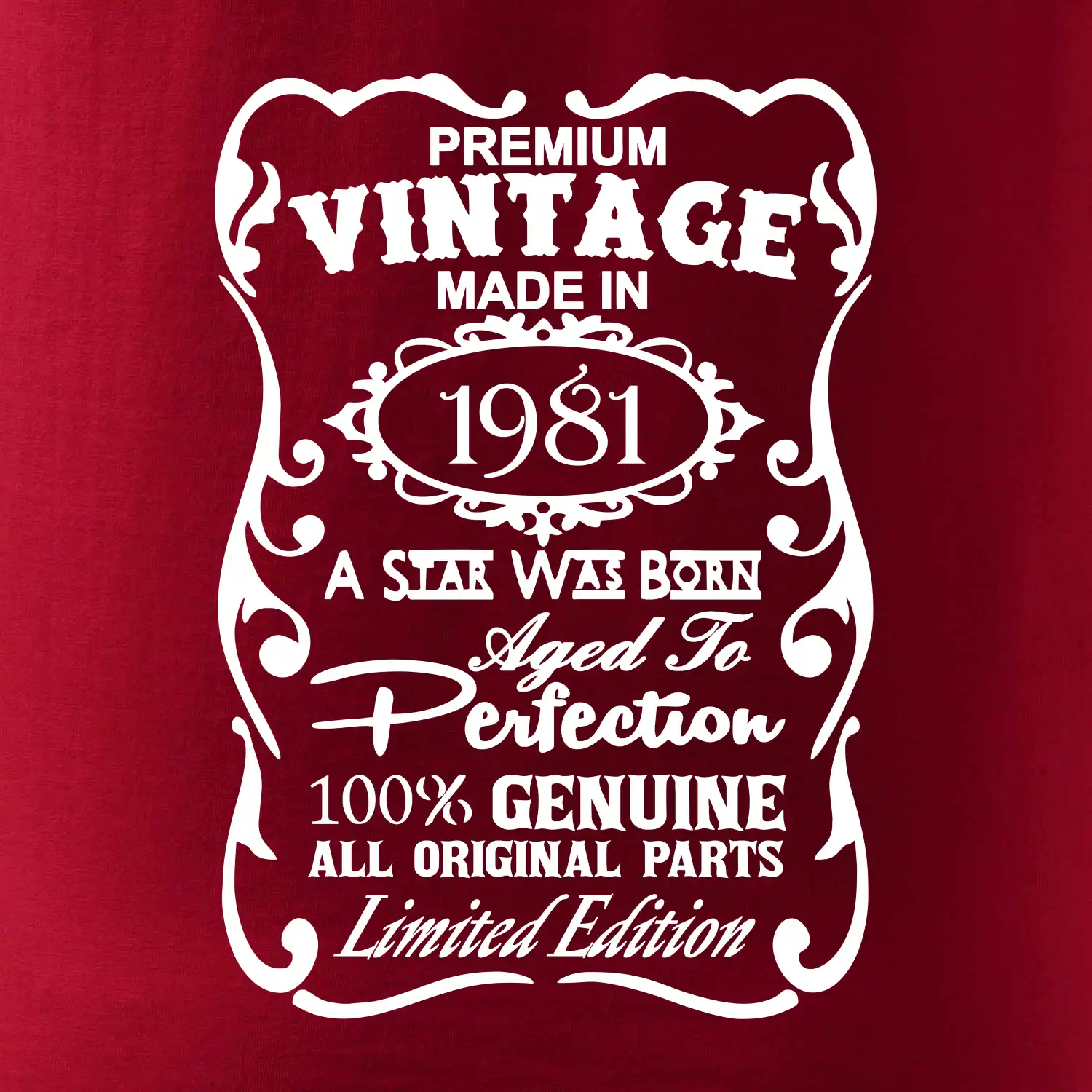 Vintage Etiketa - 1981