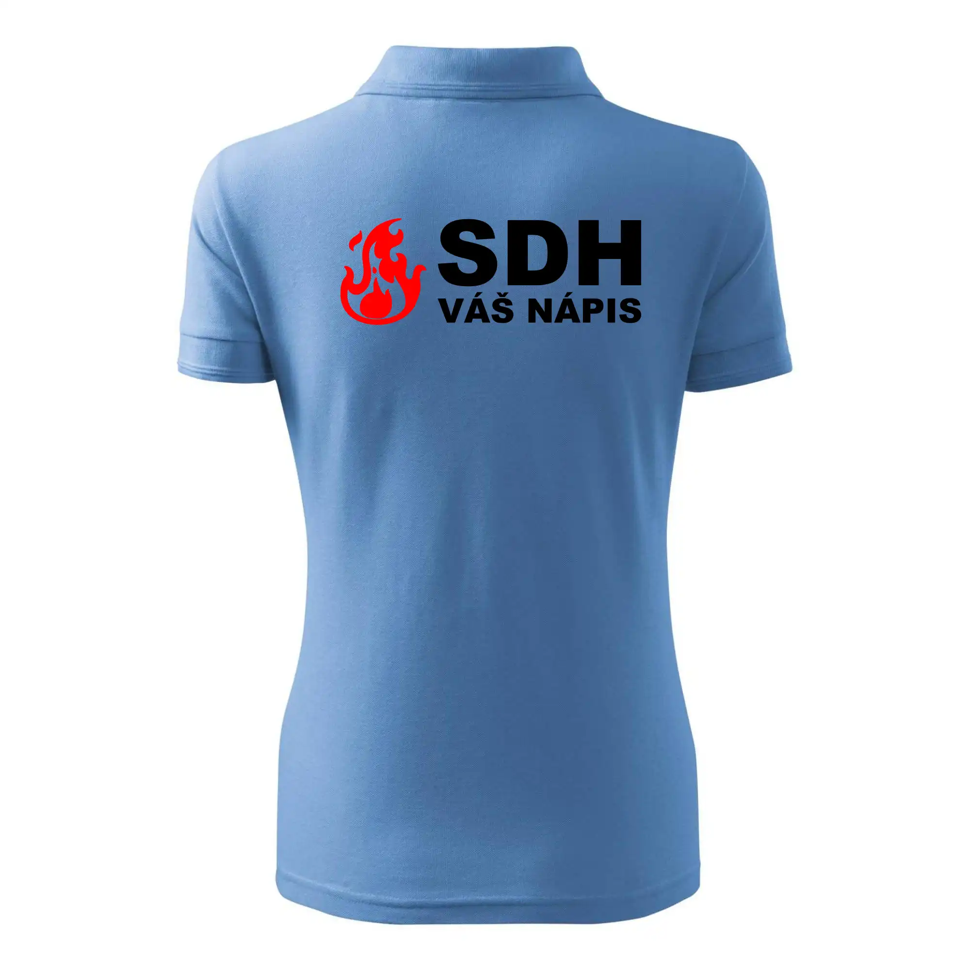 SDH nápis (oheň, firesport, název sboru - vlastní nápis)