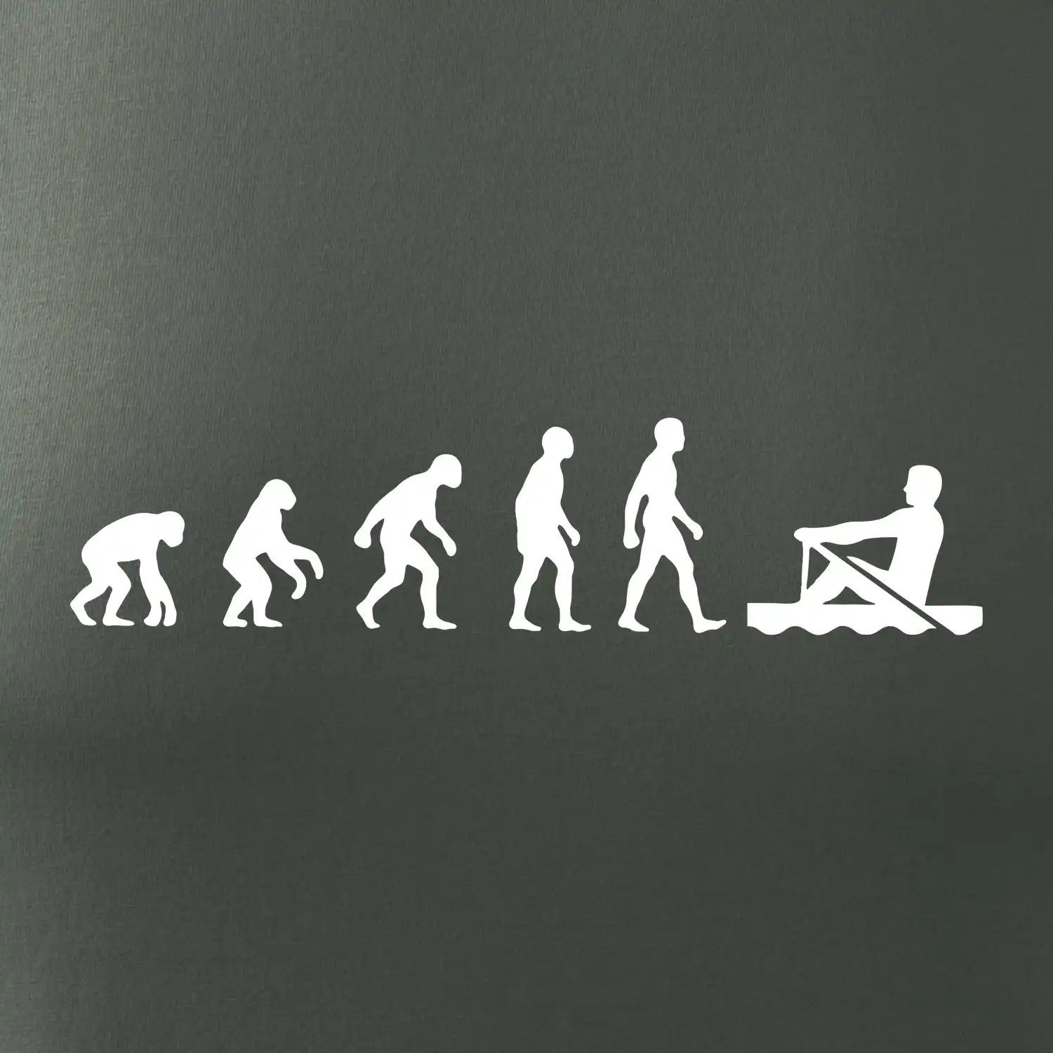 Evoluce veslování 1 človek