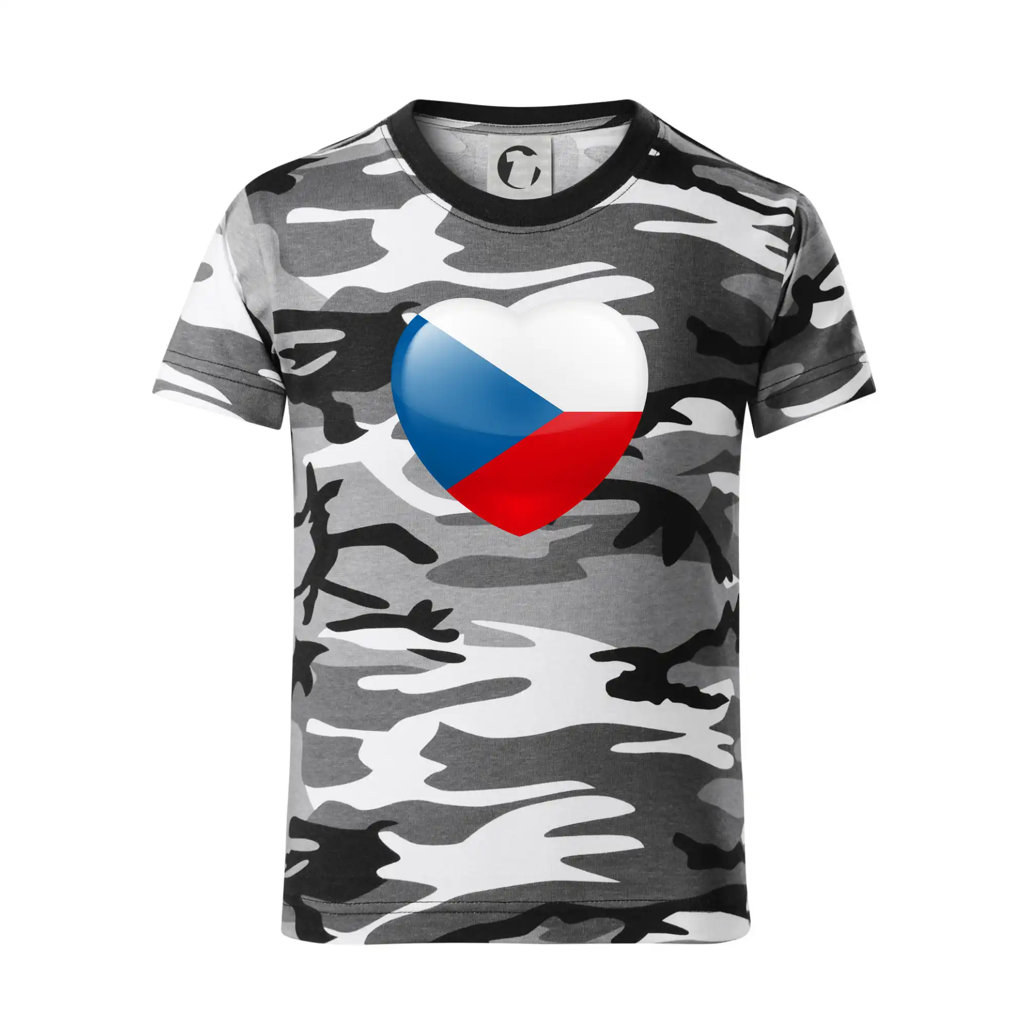 Česká vlajka srdce