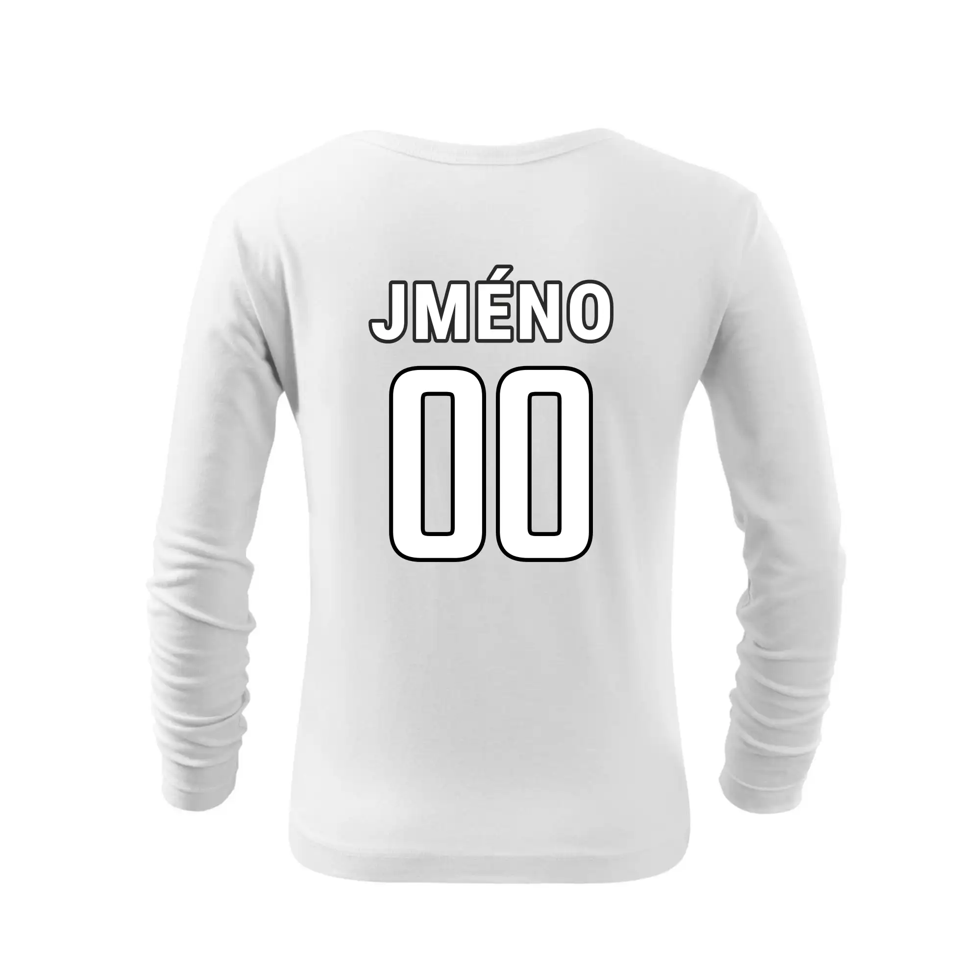 Fotbalový dres - vlastní jméno a číslo