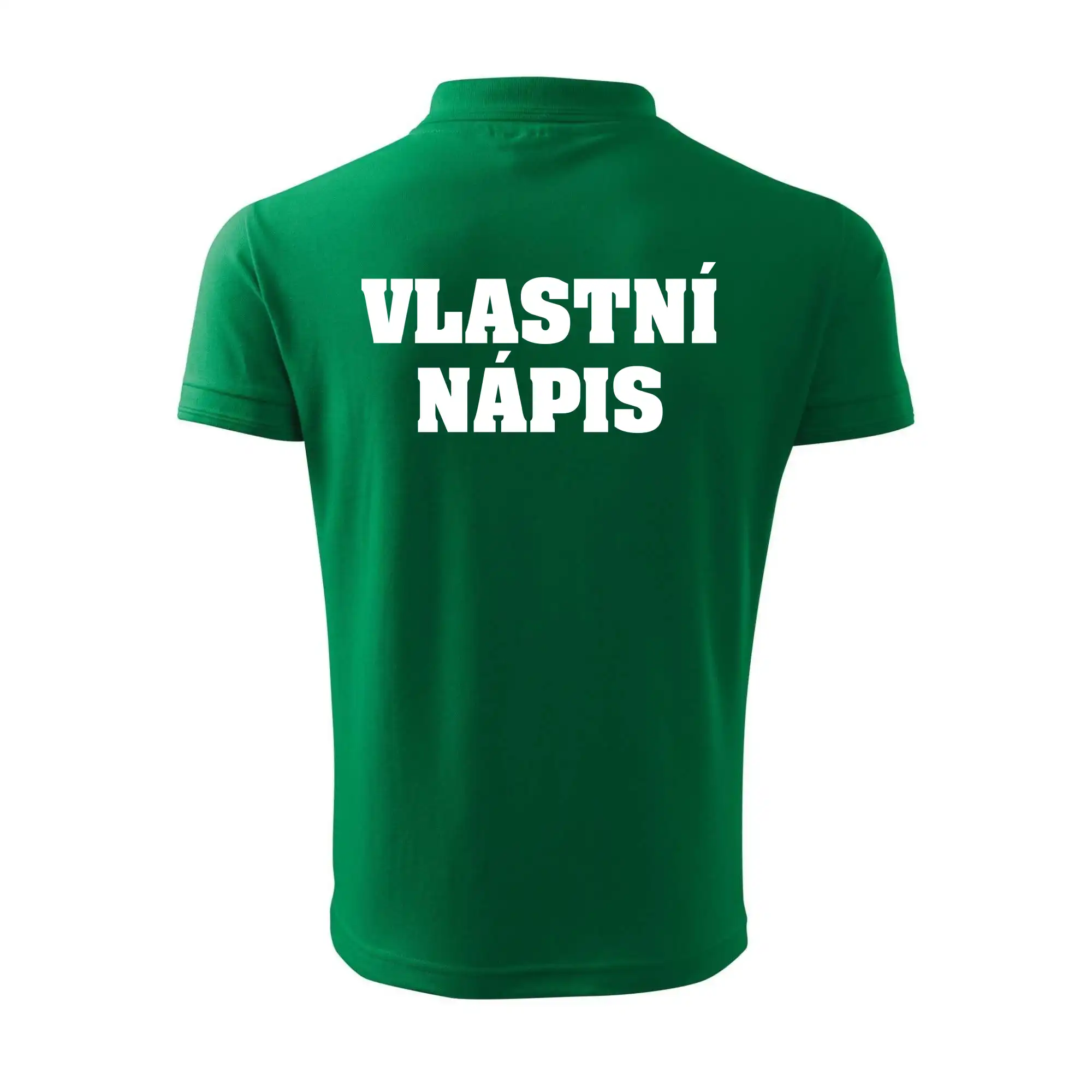 Hvězda života - vlastní nápis vpředu a vzadu