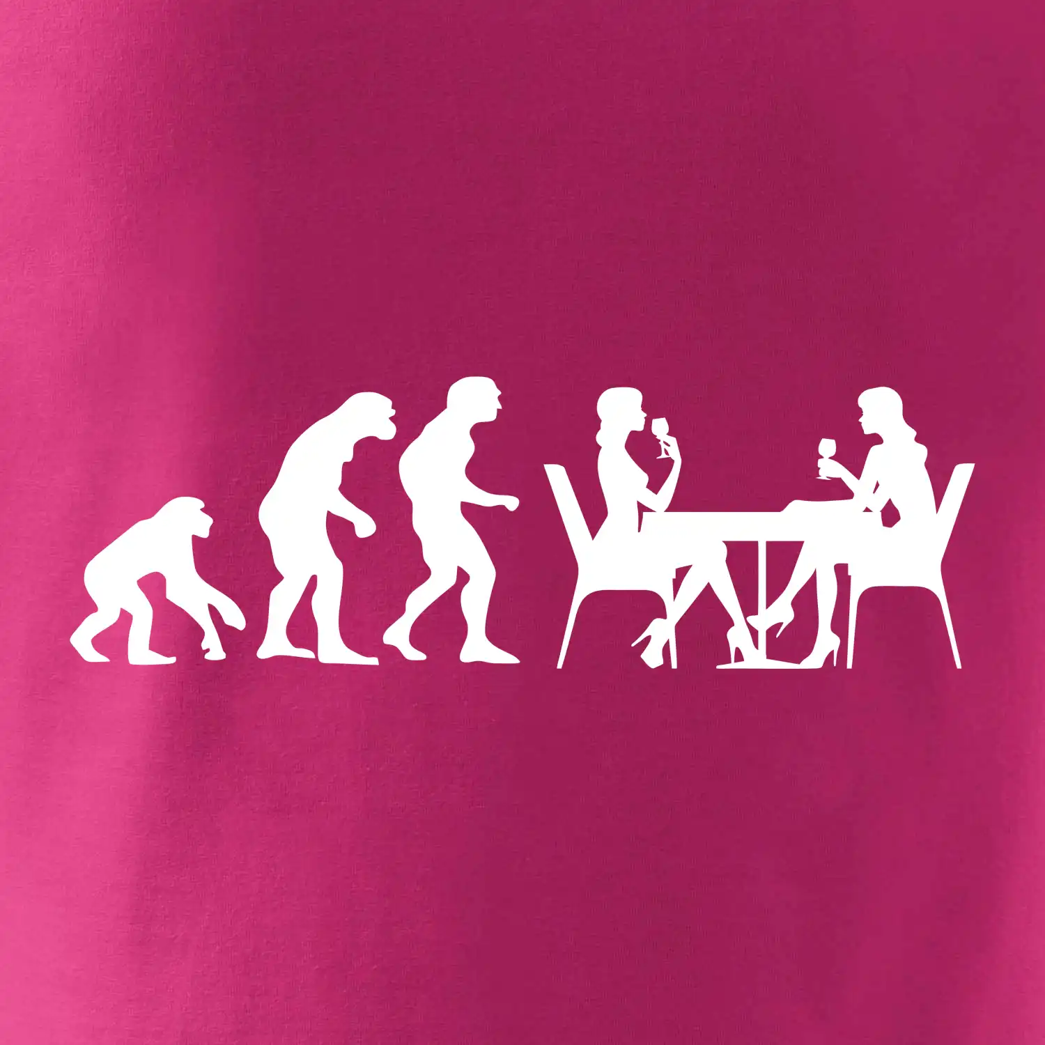 Evoluce vína ženy