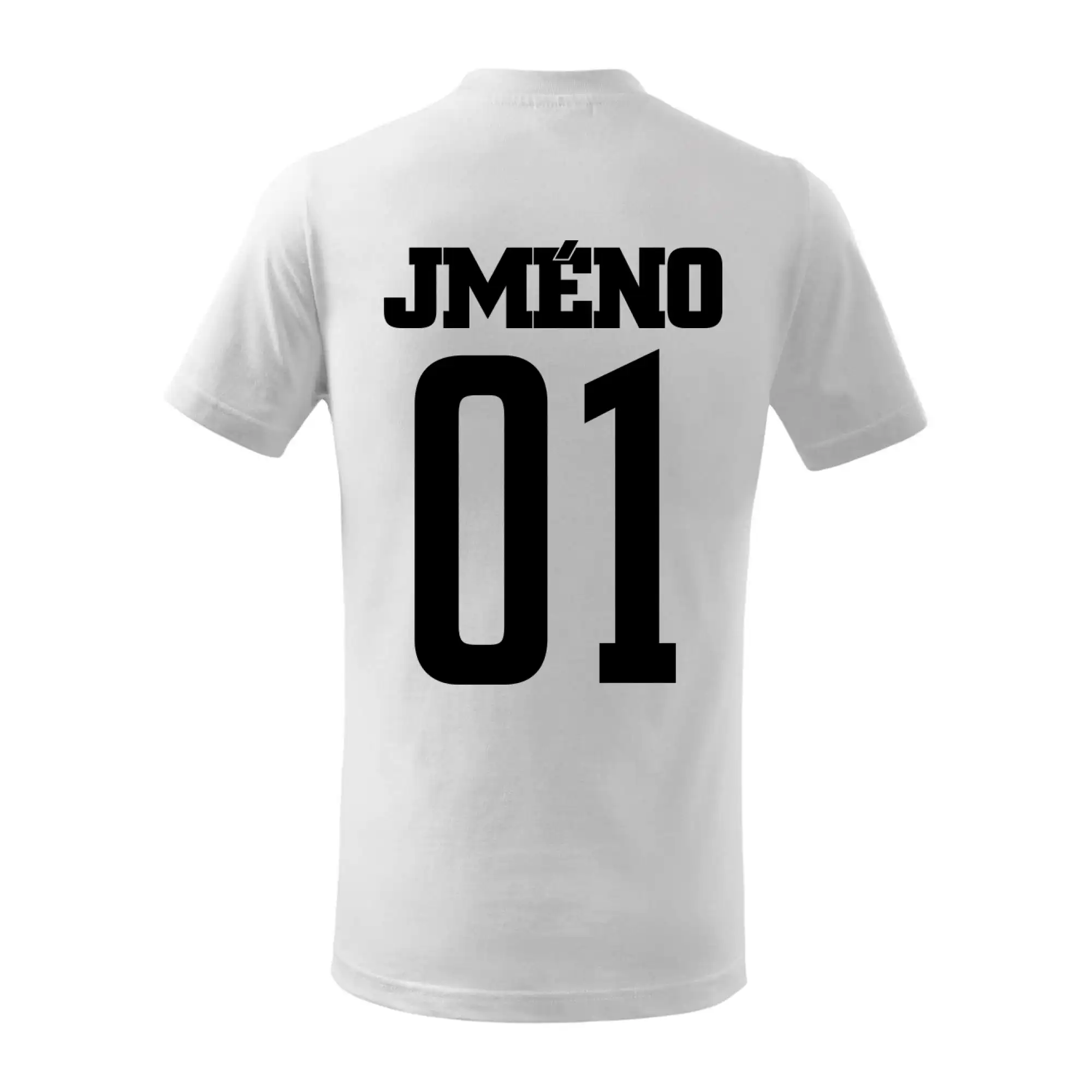 Fotbalový dres - vlastní jméno a číslo