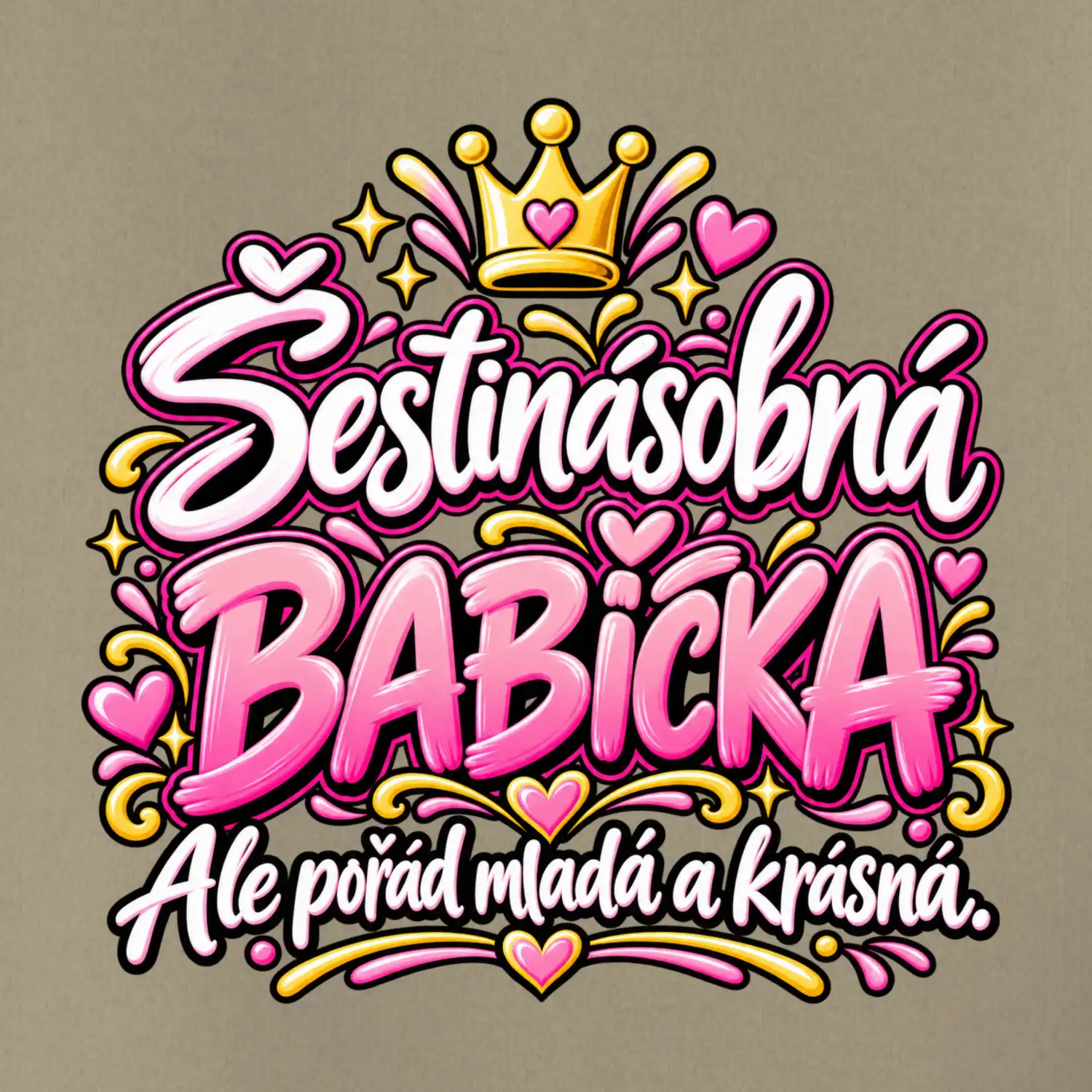Šestinásobná babička Ale pořád mladá a krásná