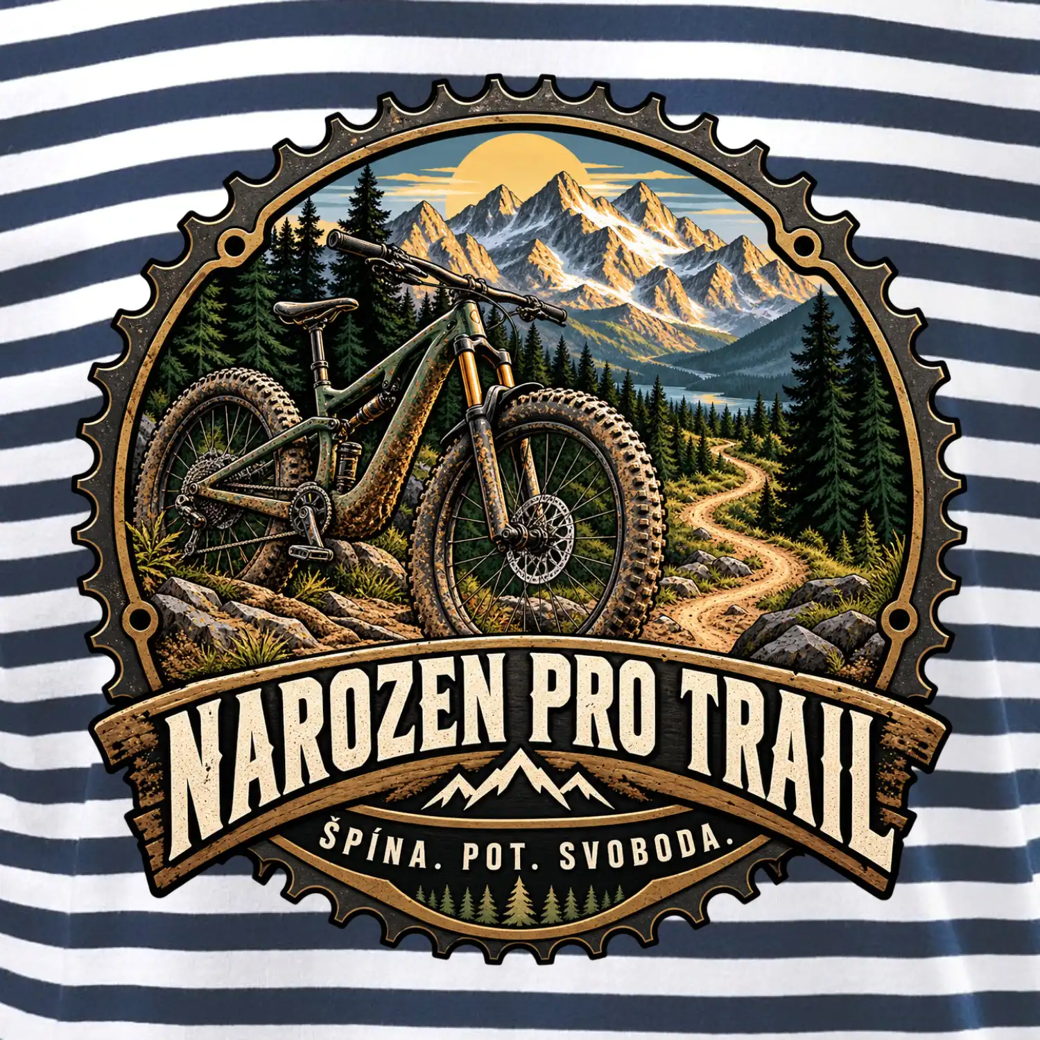 Narozen pro trail špína pot svoboda