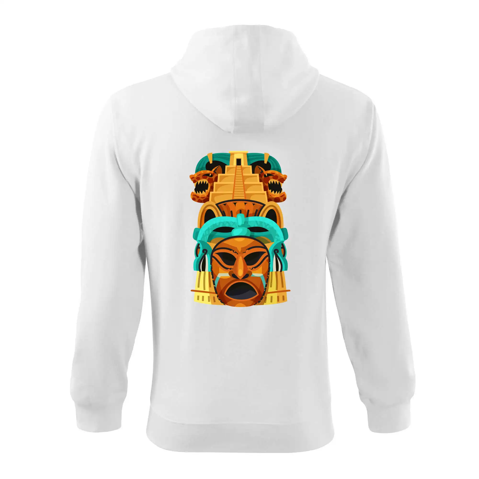 Mayové maska s pyramidou