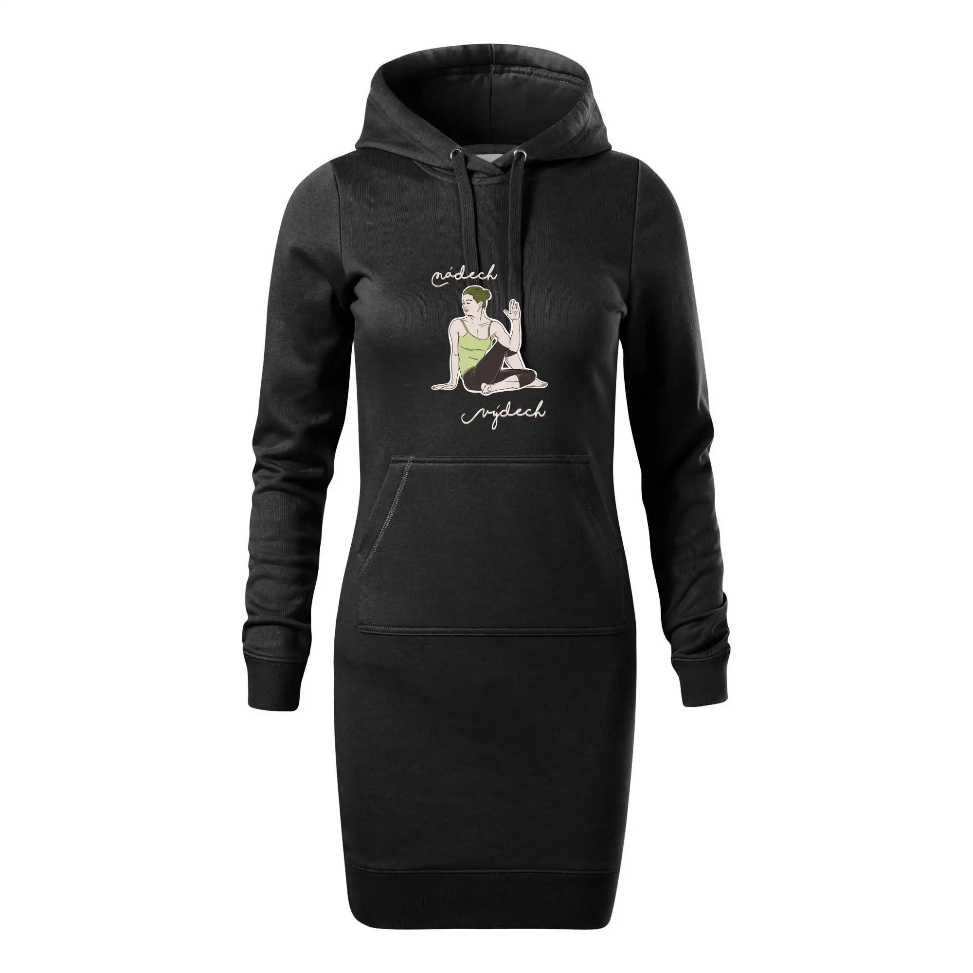 Yoga nádech výdech (Radek Pilař ART)