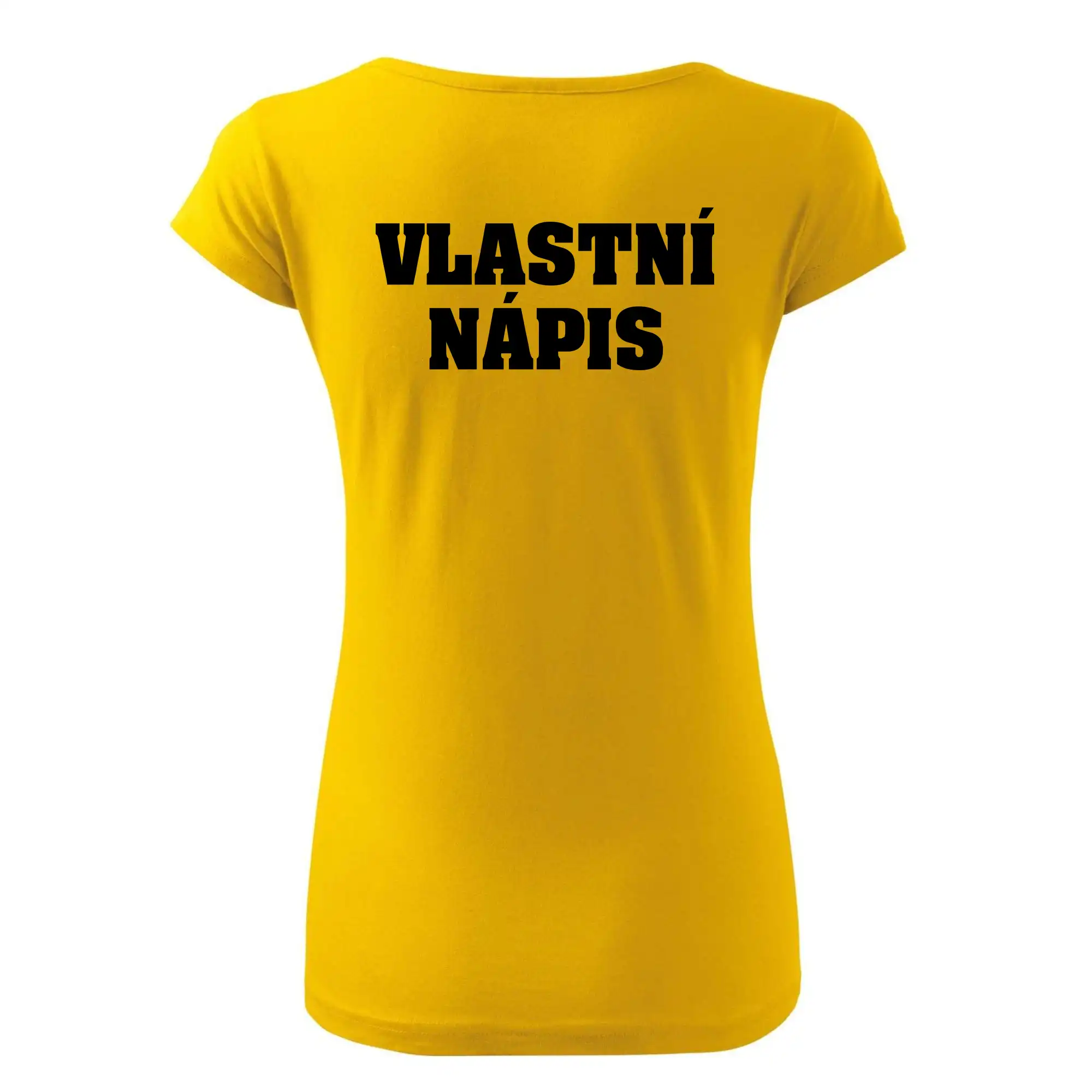 Hvězda života - vlastní nápis vpředu a vzadu