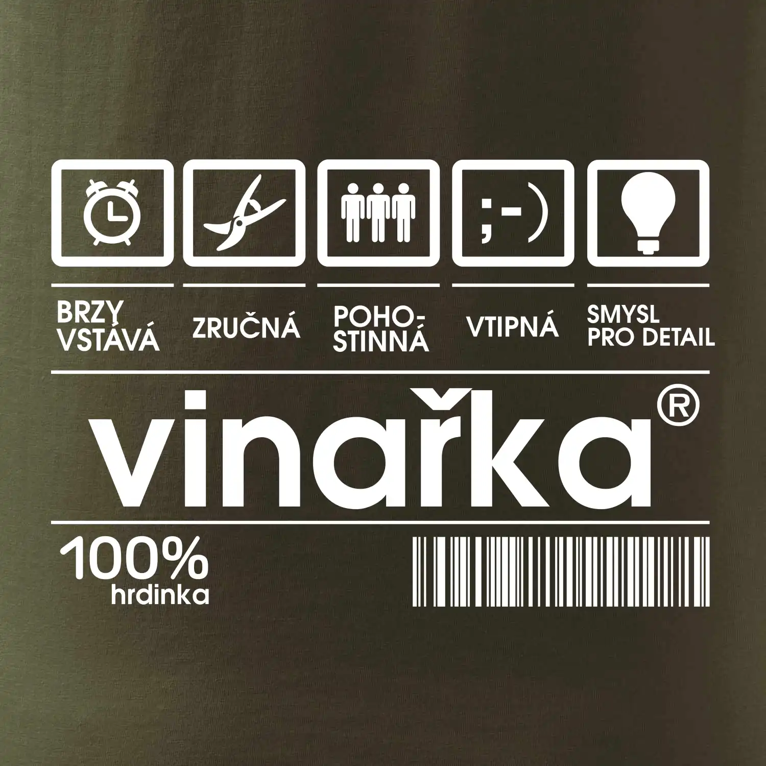 Čárový kód vinařka