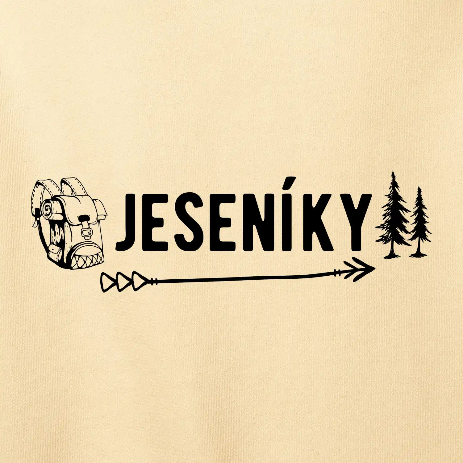 Jeseníky nápis