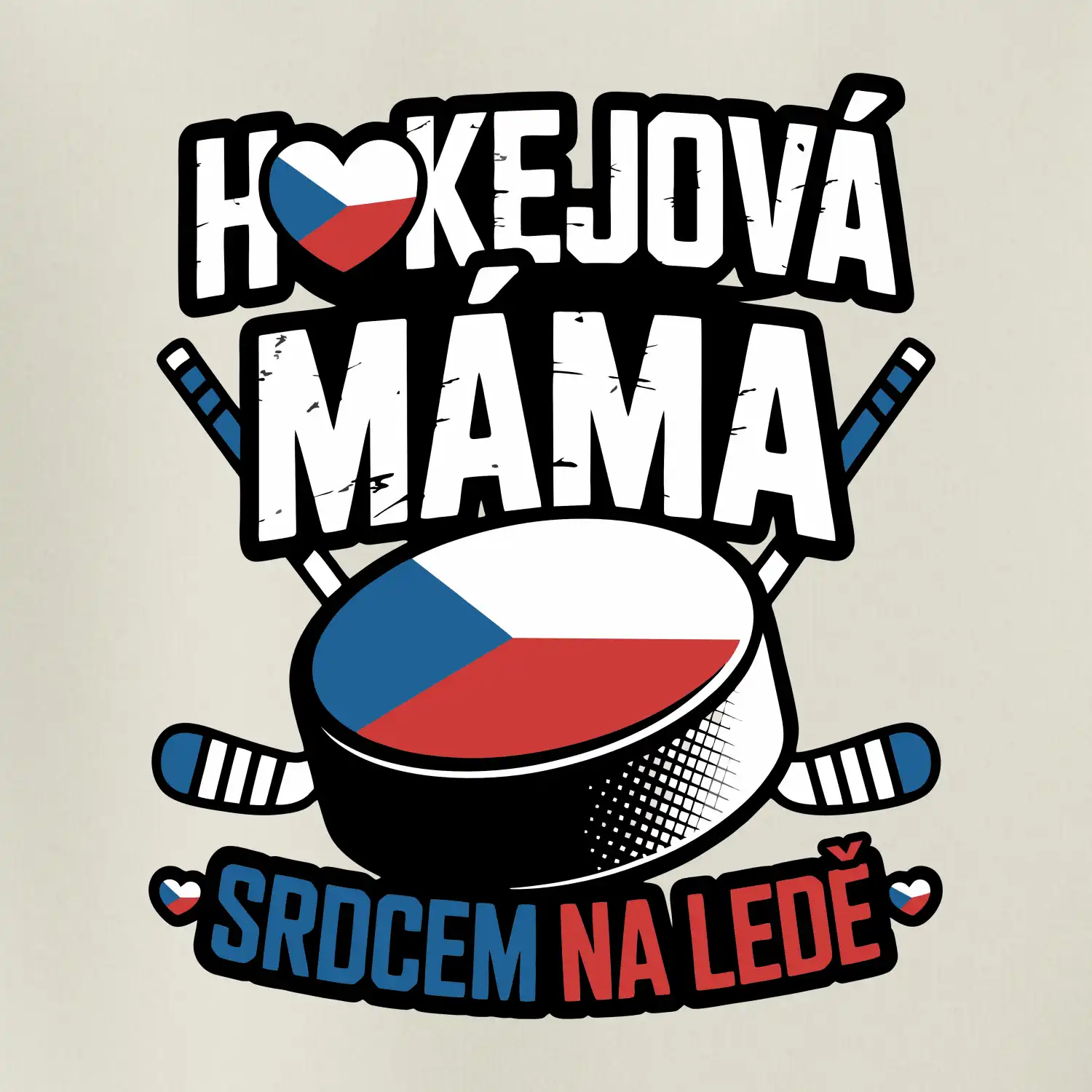 Hokejová máma - srdcem na ledě