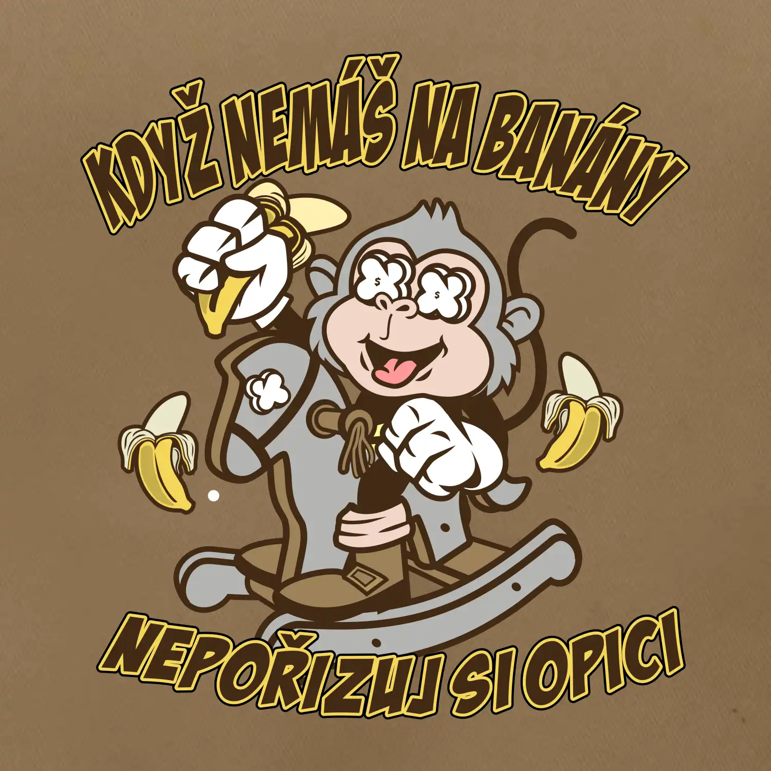 Když nemáš na banány, nepořizuj si opici