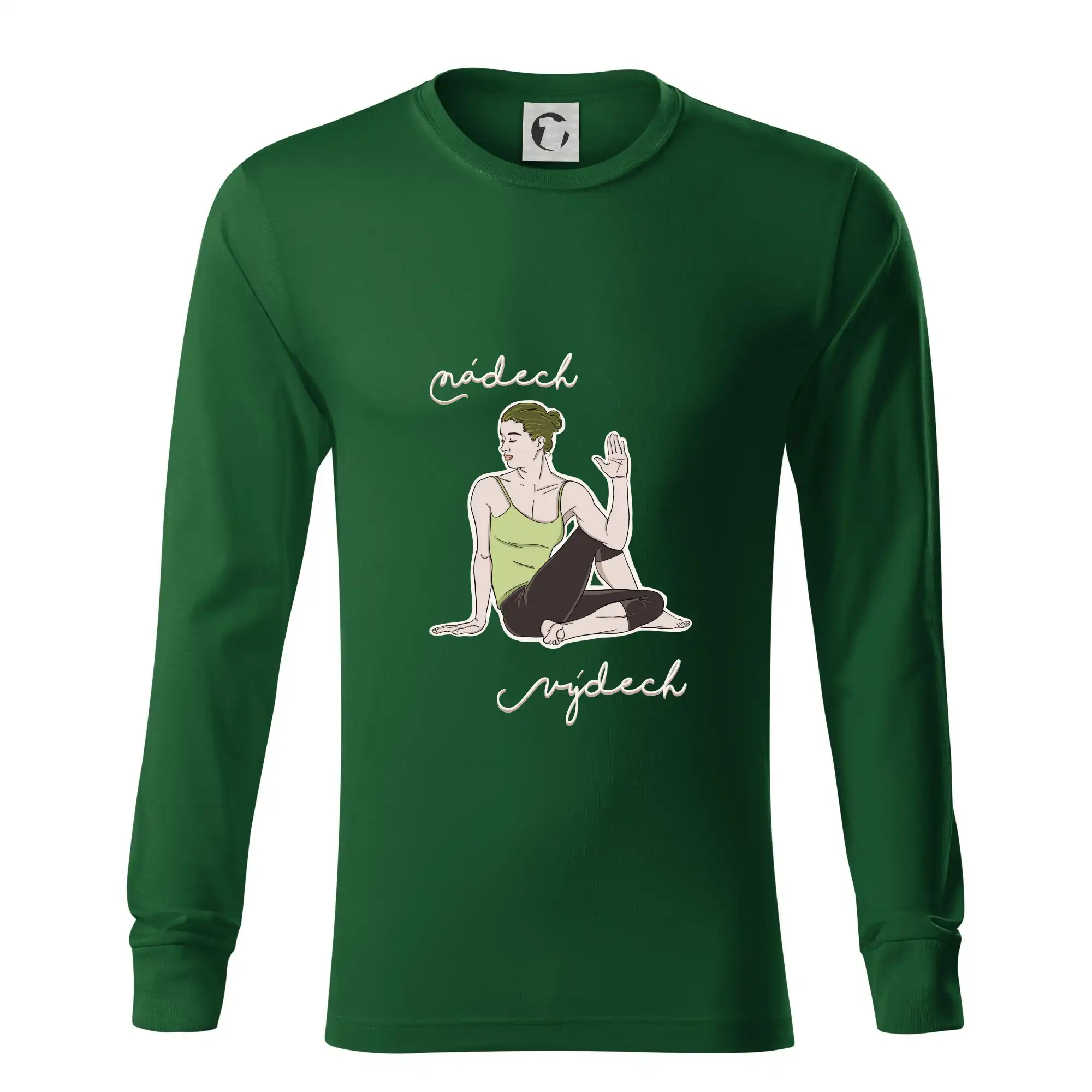 Yoga nádech výdech (Radek Pilař ART)